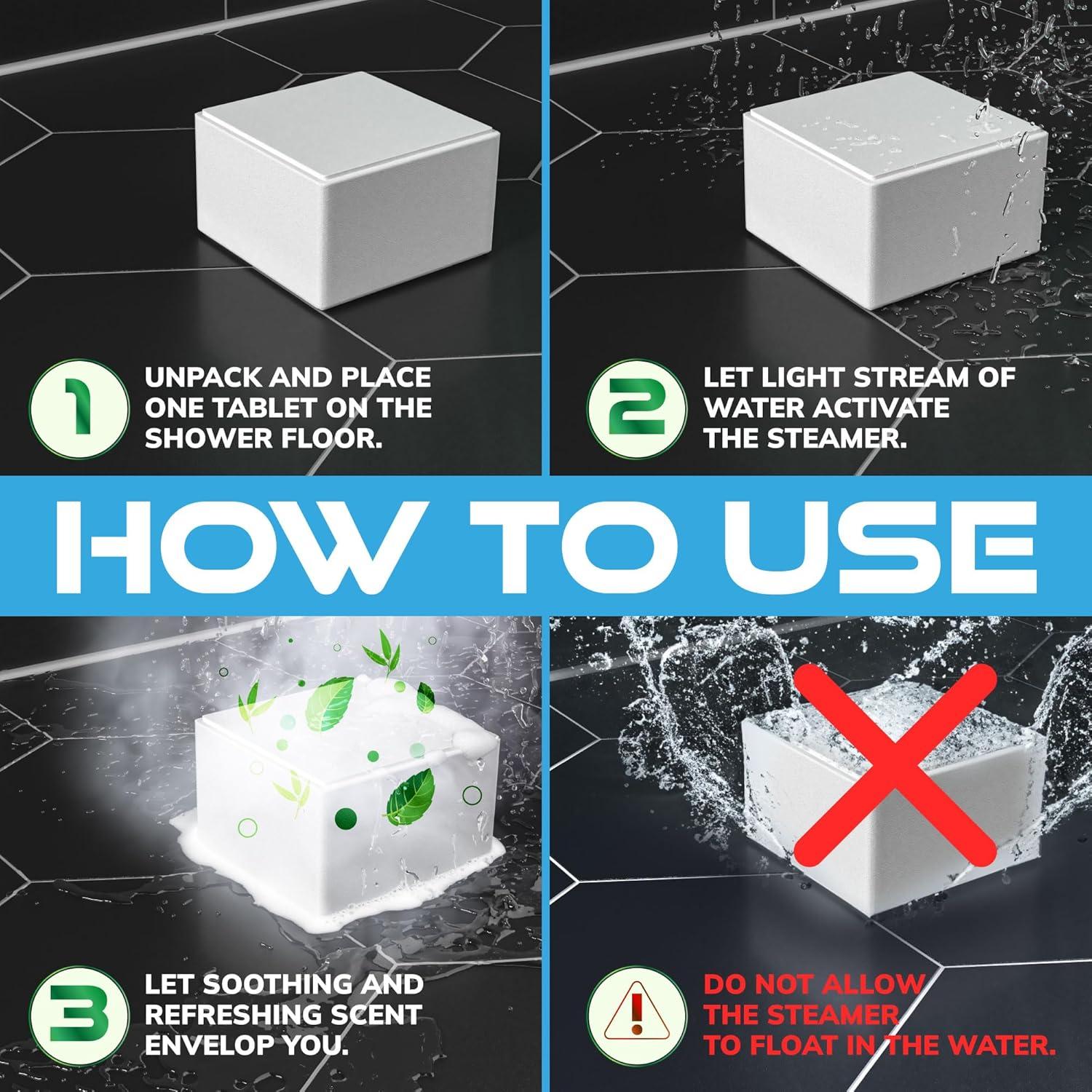 Bolsitas de Vapor para Ducha Mefitex Eucalipto - 15 Unidades