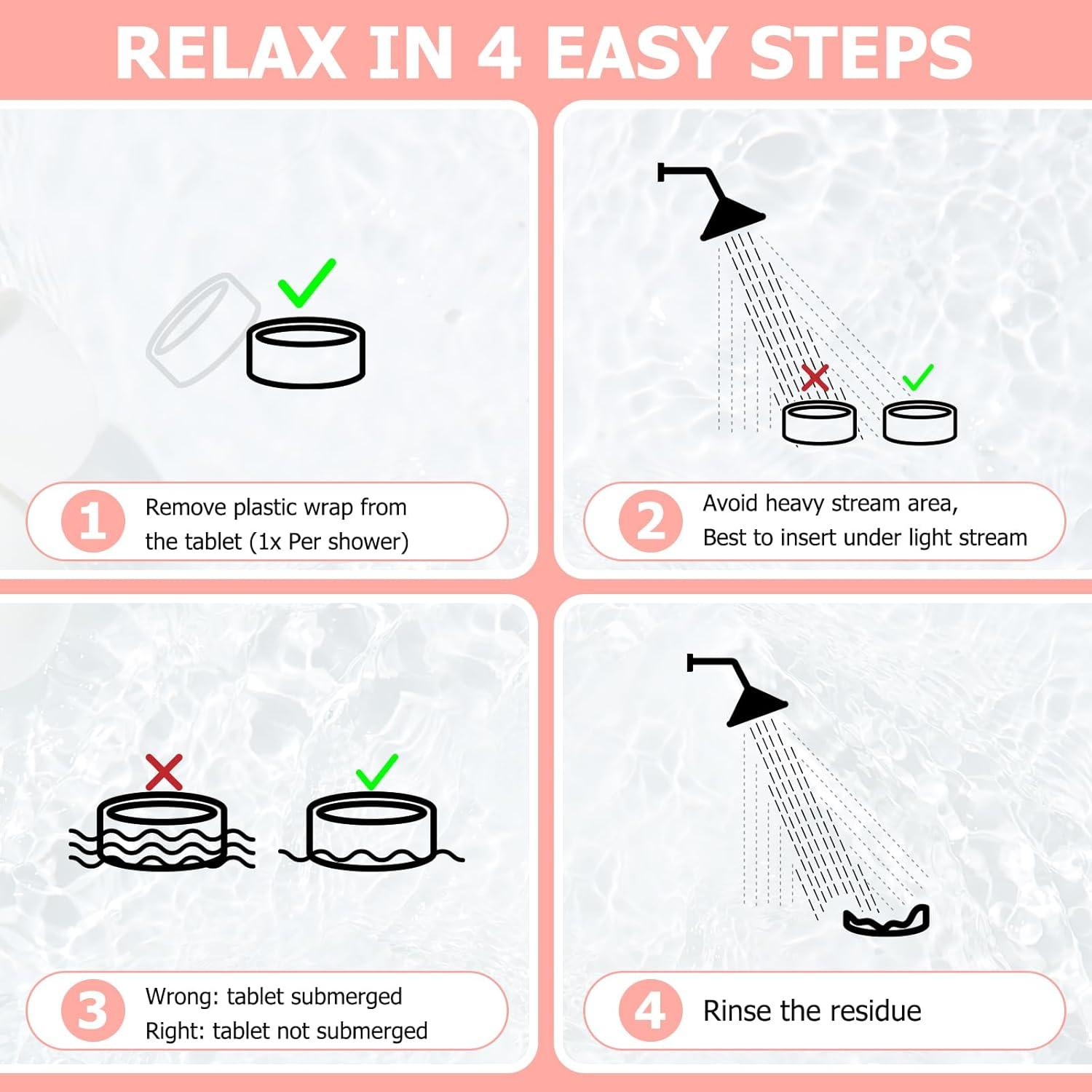 Bombas de Ducha Aromaterapia SWCANDY 18 Piezas - Regalos Relax