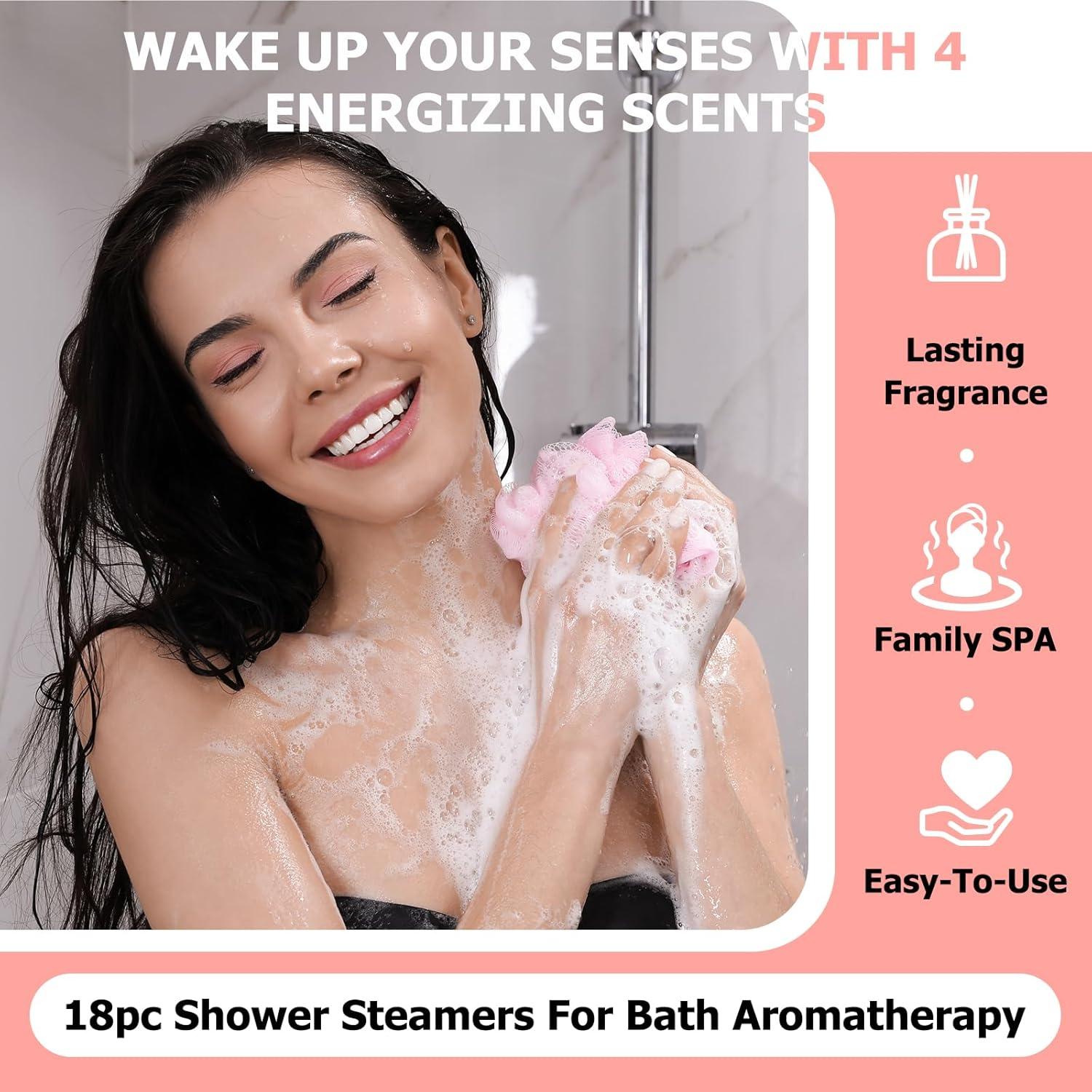 Bombas de Ducha Aromaterapia SWCANDY 18 Piezas - Regalos Relax