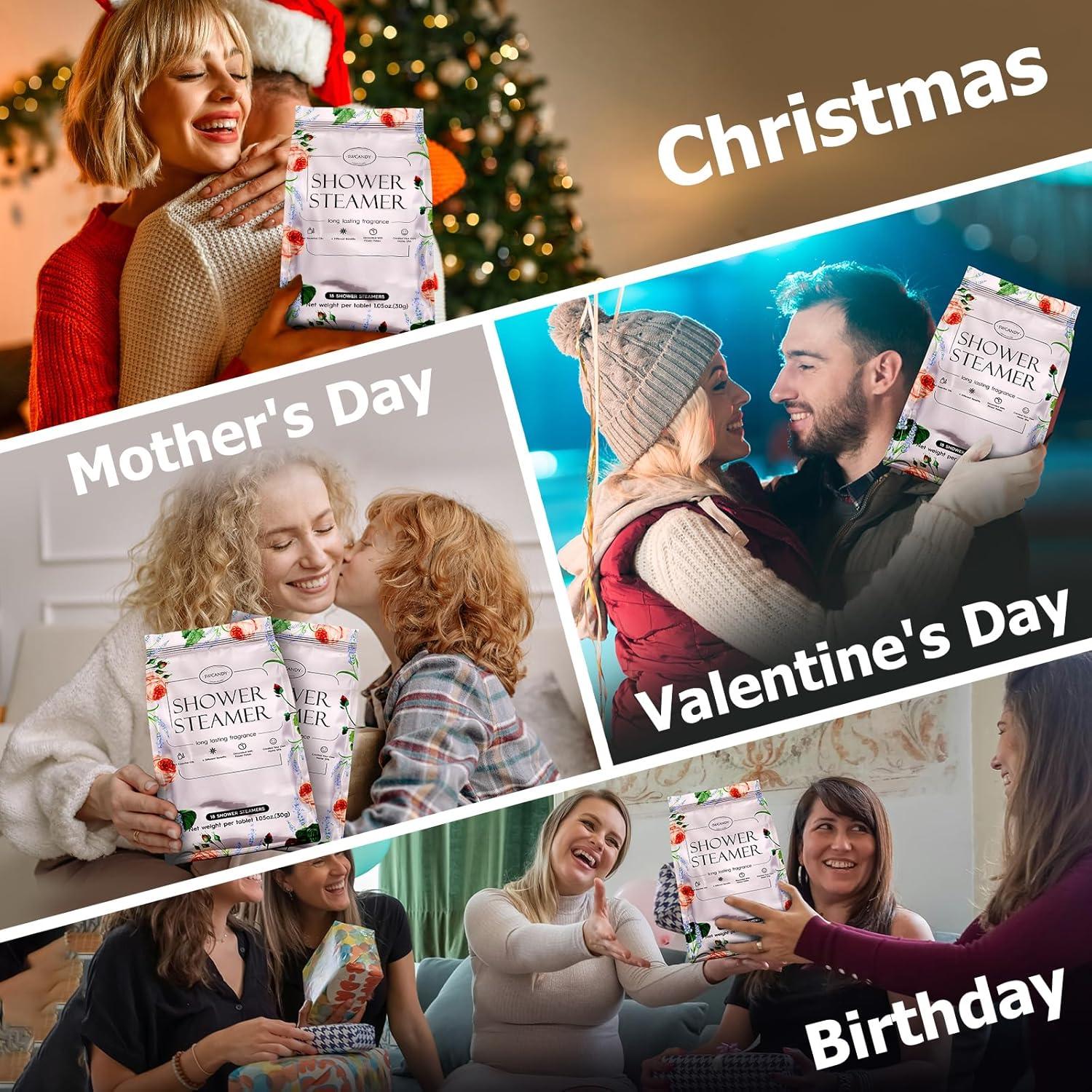 Bombas de Ducha Aromaterapia SWCANDY 18 Piezas - Regalos Relax