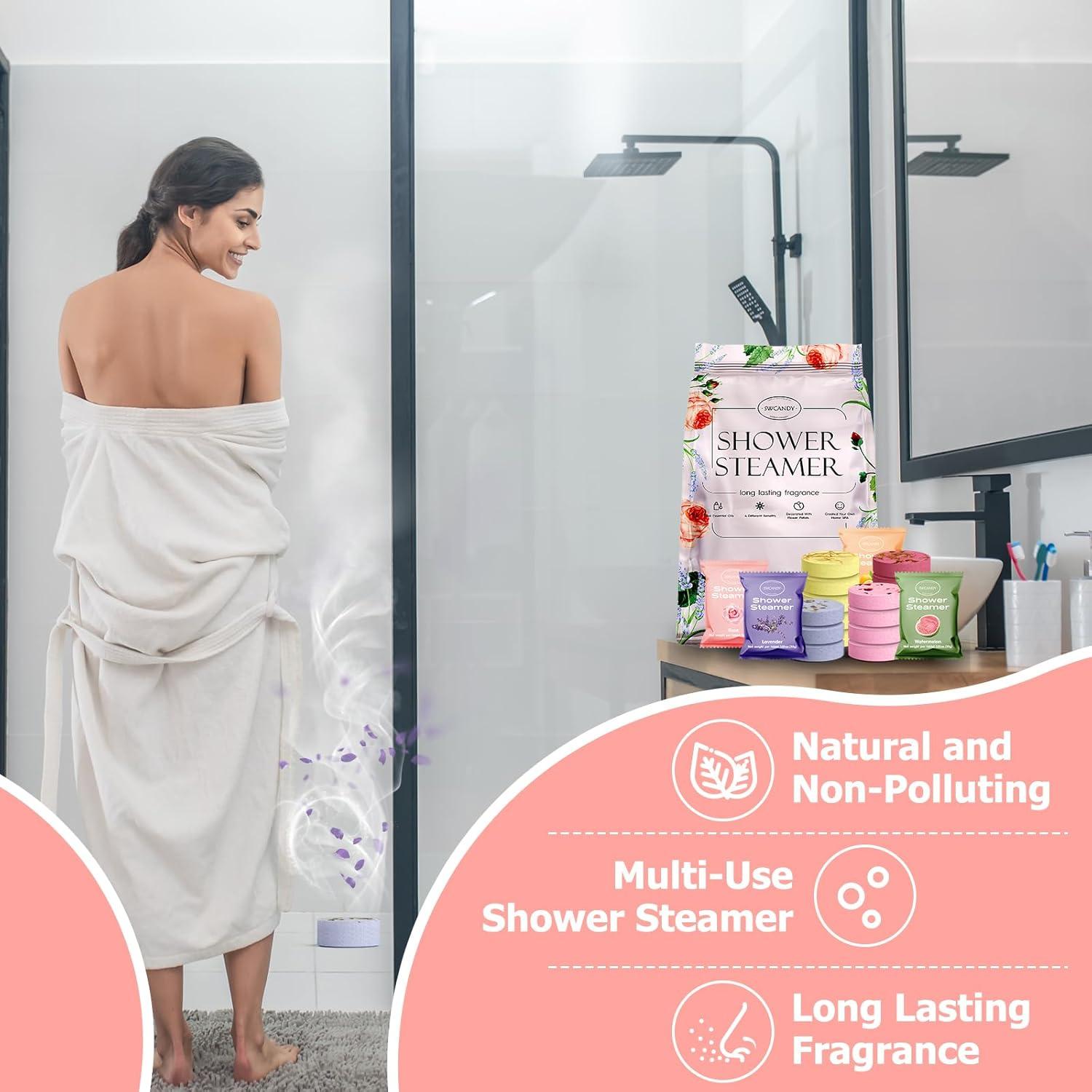 Bombas de Ducha Aromaterapia SWCANDY 18 Piezas - Regalos Relax