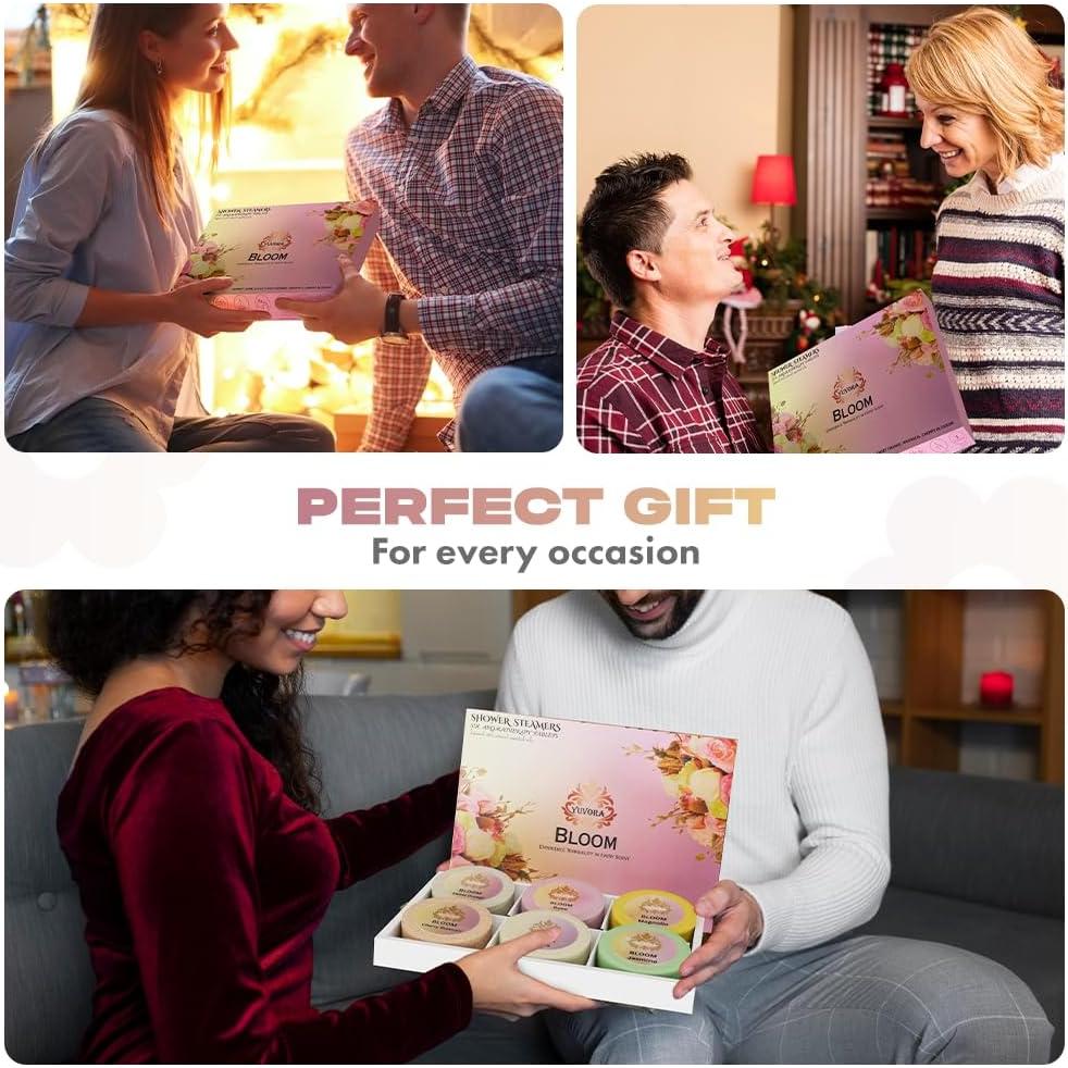 Juego de Pastillas de Ducha Aromaterapia Yuvora - 6 Aromas