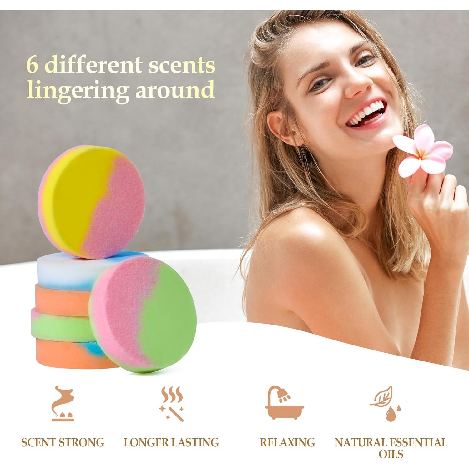 Tabletas de Vapor de Aromaterapia DOVIPE 12 Pack - Regalo Spa