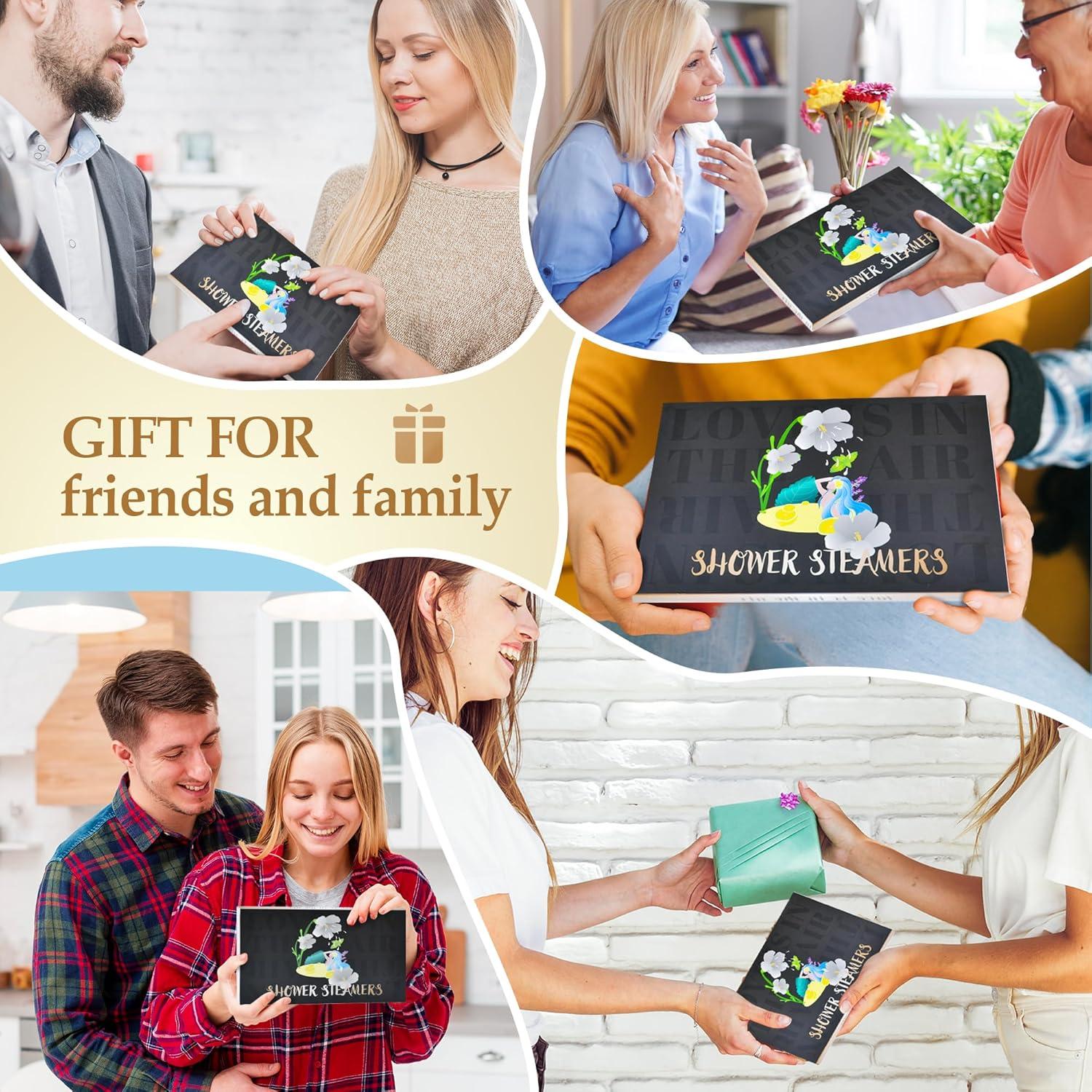 Tabletas de Vapor de Aromaterapia DOVIPE 12 Pack - Regalo Spa