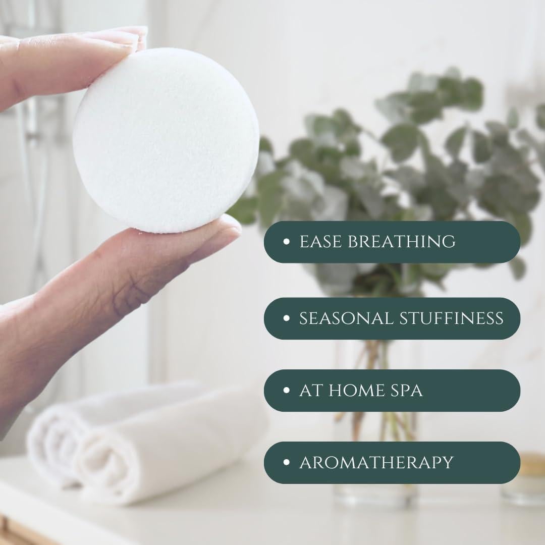 Set de 15 Bombas de Ducha Naturales Bare con Eucalipto y Mentol