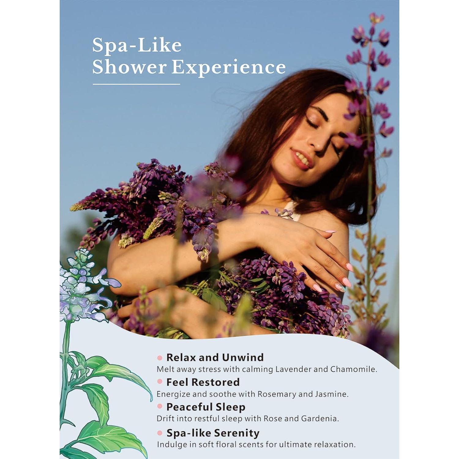 Bolsitas de Vapor para Ducha Midlaso - Aromaterapia Natural 6 Pcs