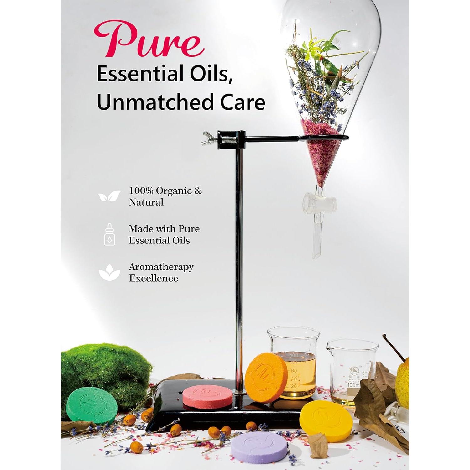 Bolsitas de Vapor para Ducha Midlaso - Aromaterapia Natural 6 Pcs