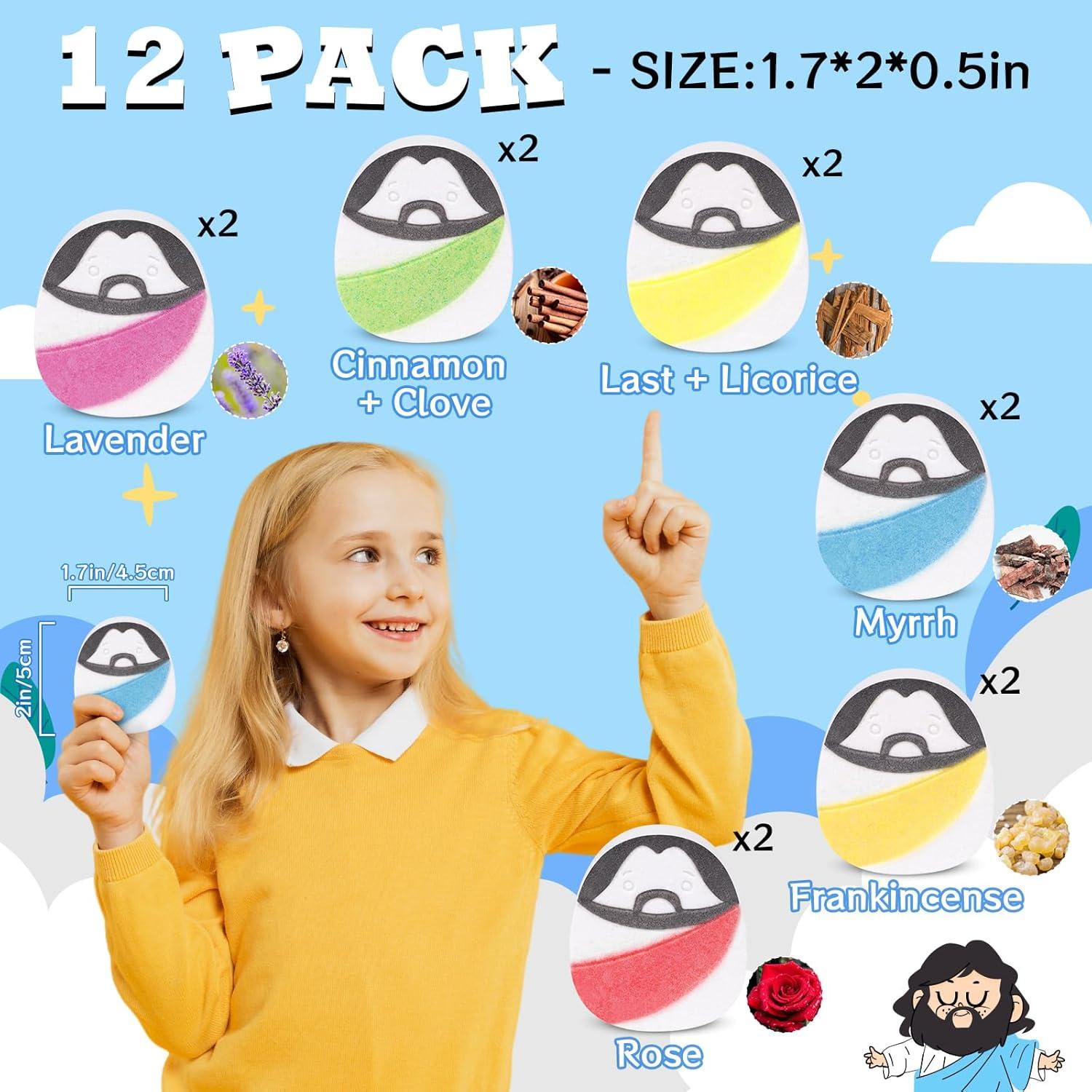 Bombas de Vapor para Ducha KOPHINYE 12PCS Aromaterapia