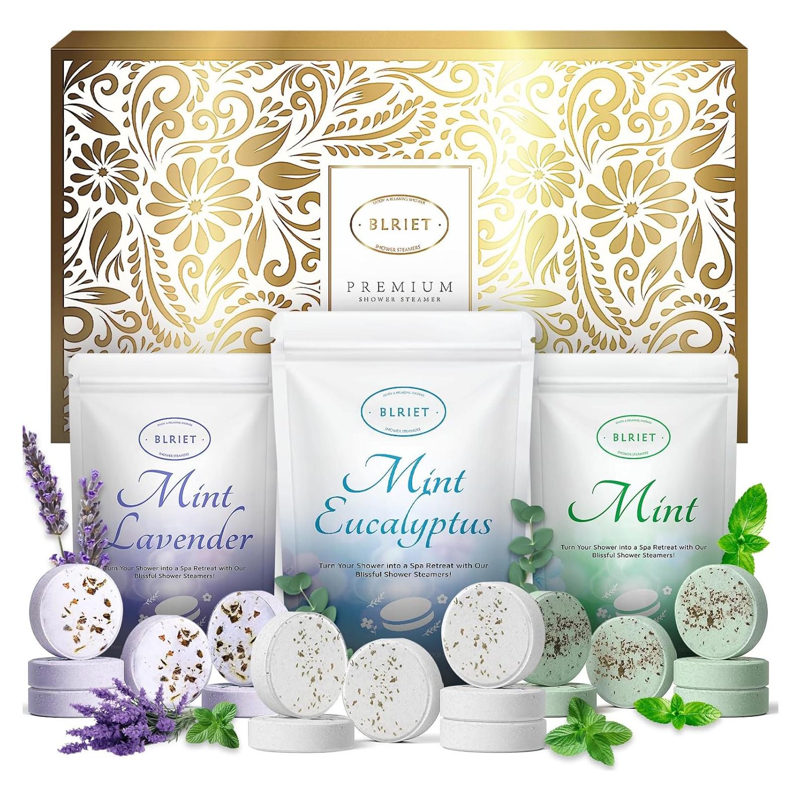 Bolsitas de Vapor para Ducha Aromaterapia 18 Pack BLRIET