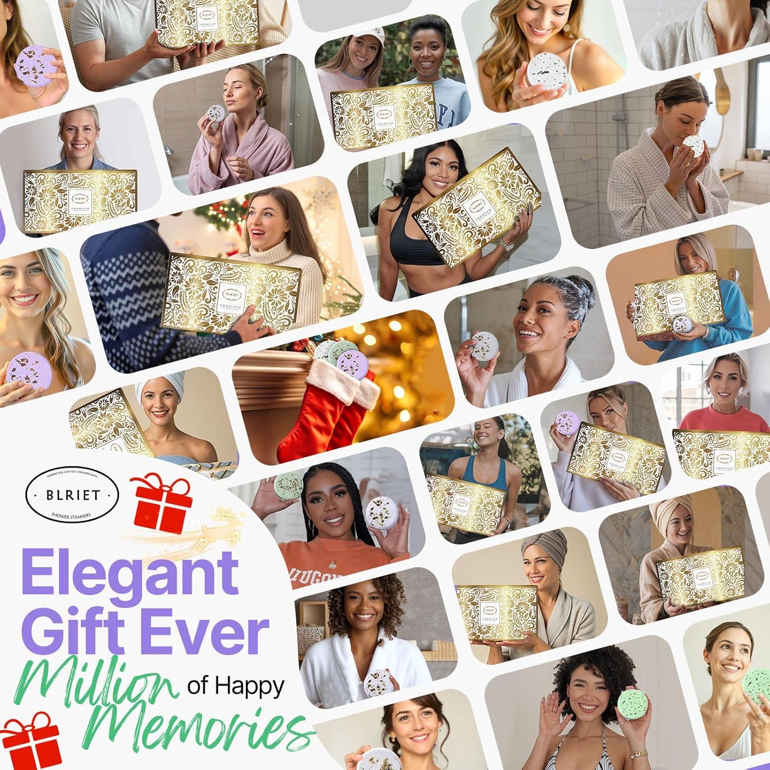 Bolsitas de Vapor para Ducha Aromaterapia 18 Pack BLRIET