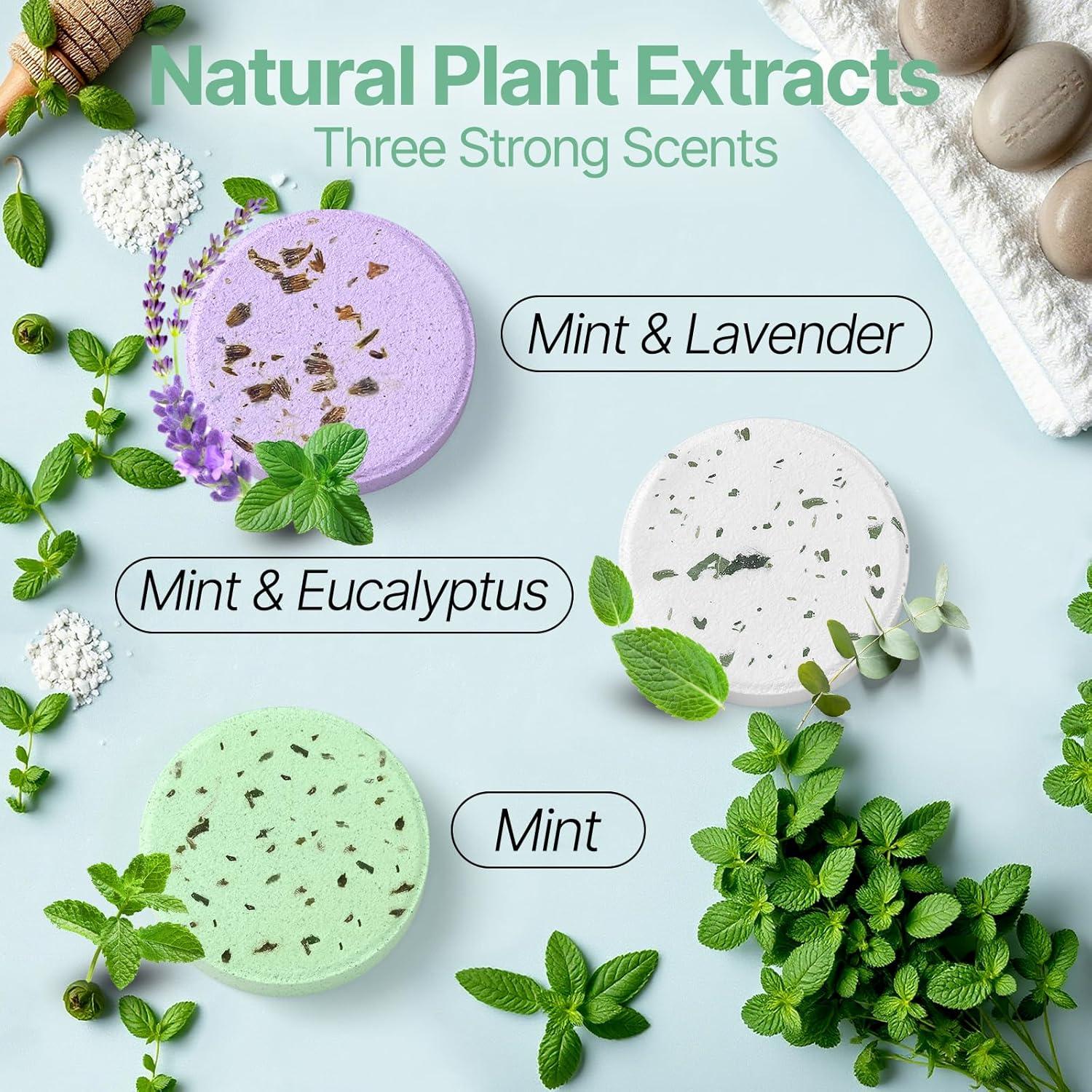 Bolsitas de Vapor para Ducha Aromaterapia 18 Pack BLRIET