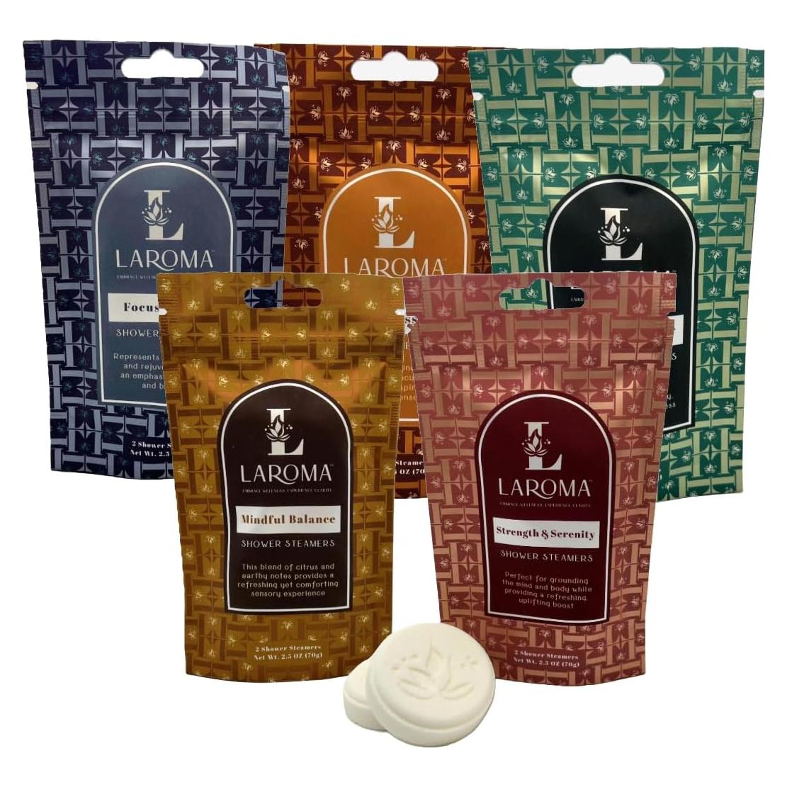 Pastillas de Ducha Laroma Hechas a Mano - Combo 5 Aromas