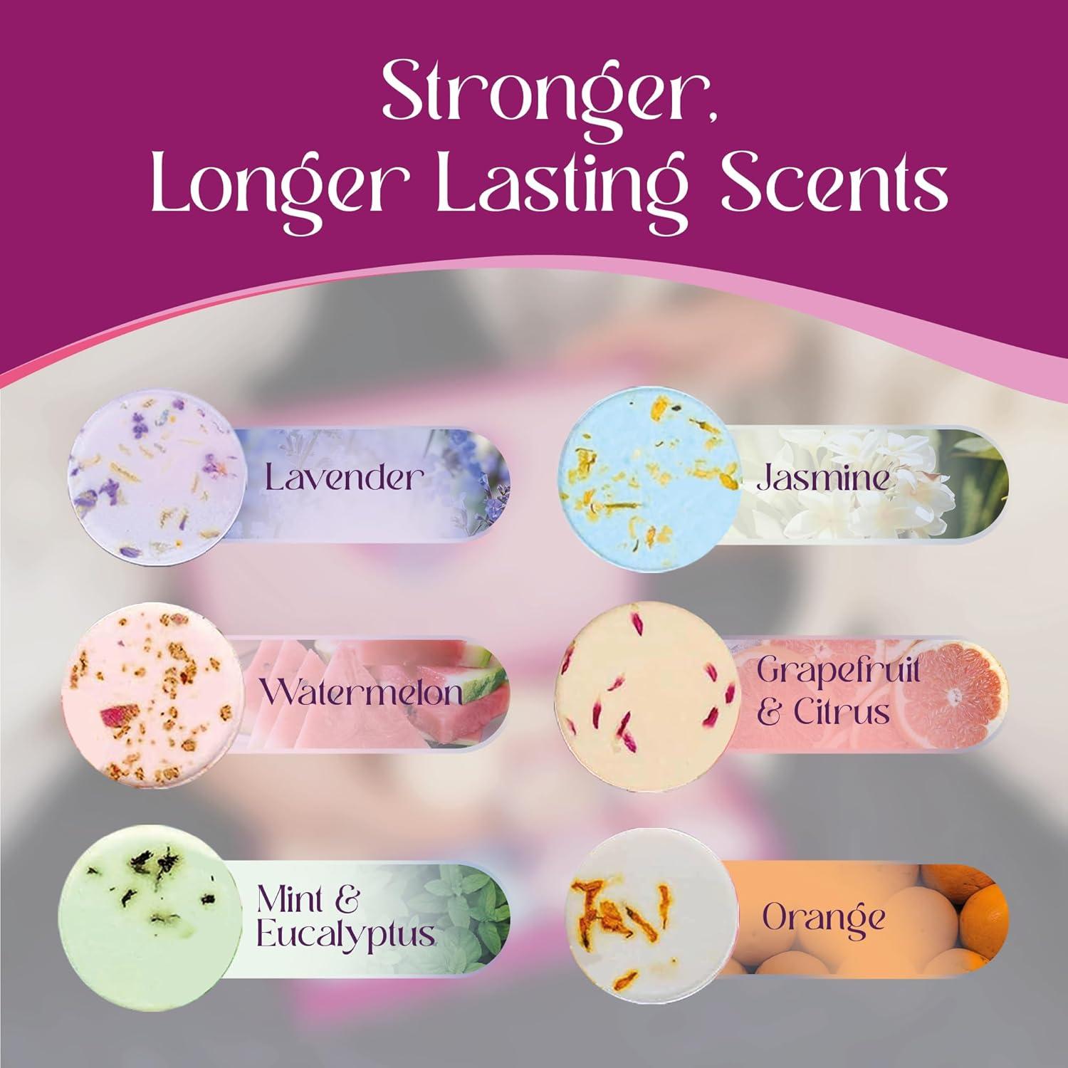 Juego de Tabletas de Vapor Aromaterapia Flovista - 12 Tabletas