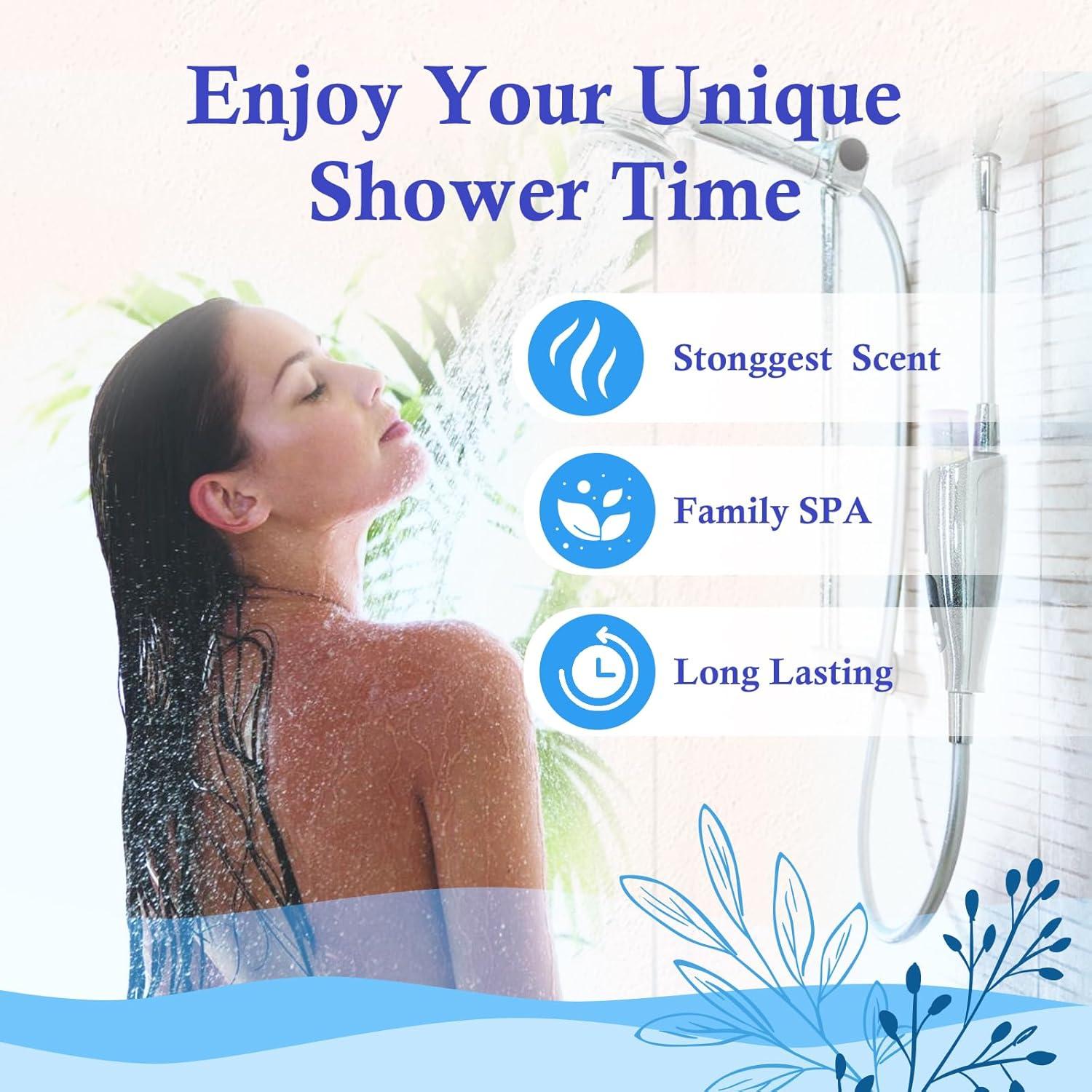 Paquete de 8 Bombas de Ducha Aromaterapia ZAYISHOWER Eucalipto