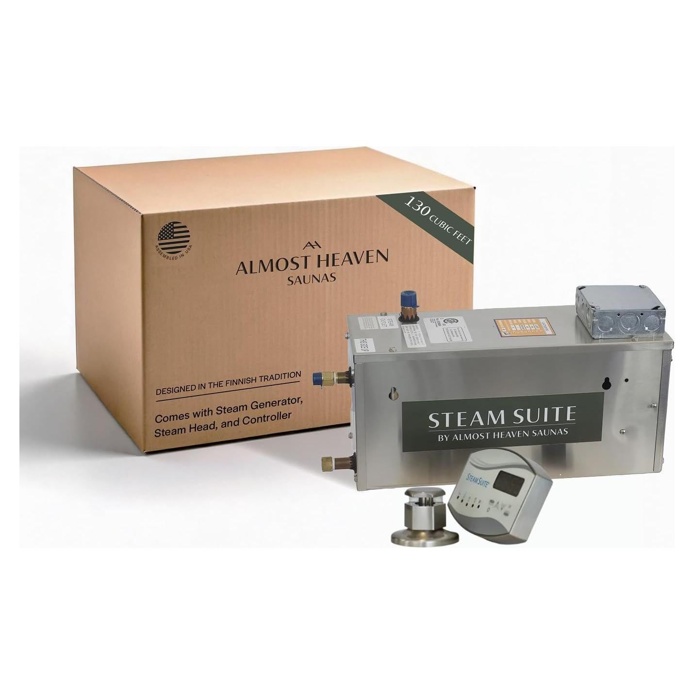 Suite de Vapor Casi Cielo con Controlador y Cabeza de Vapor