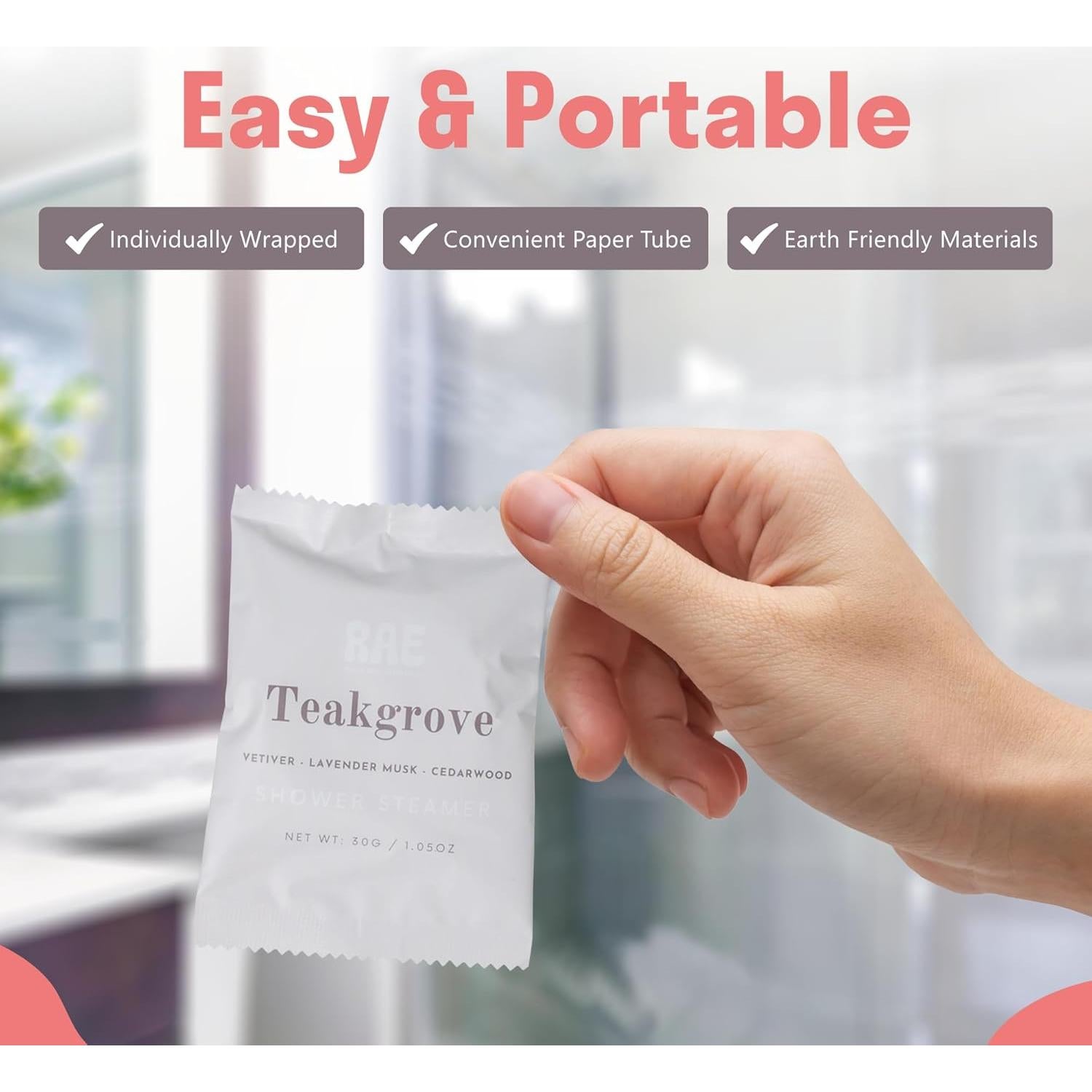 Vaporizadores de Ducha Relax Away 6 Paquete - Aromaterapia