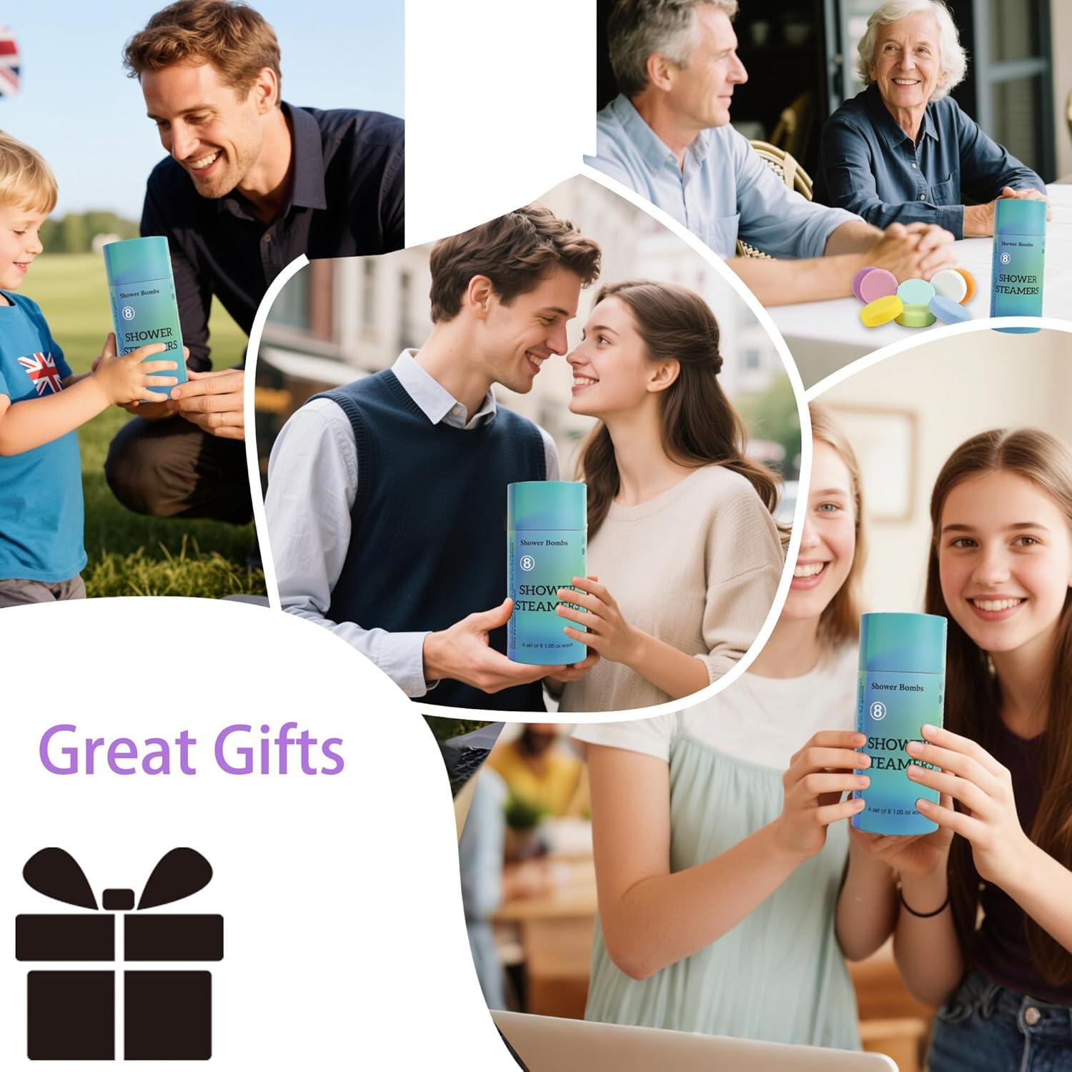 Tabletas de Aromaterapia para Ducha Losensild - 8 Piezas