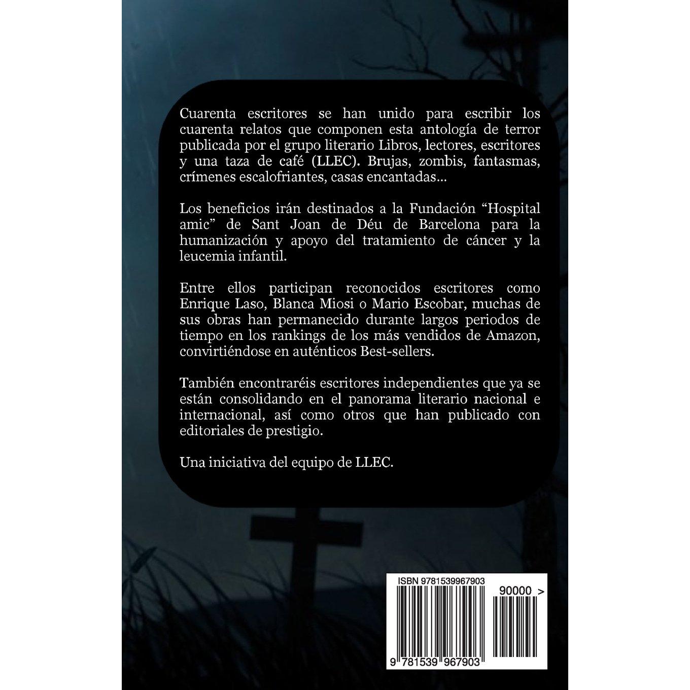 40 Relatos de Terror: Libro benéfico (Spanish Edition)