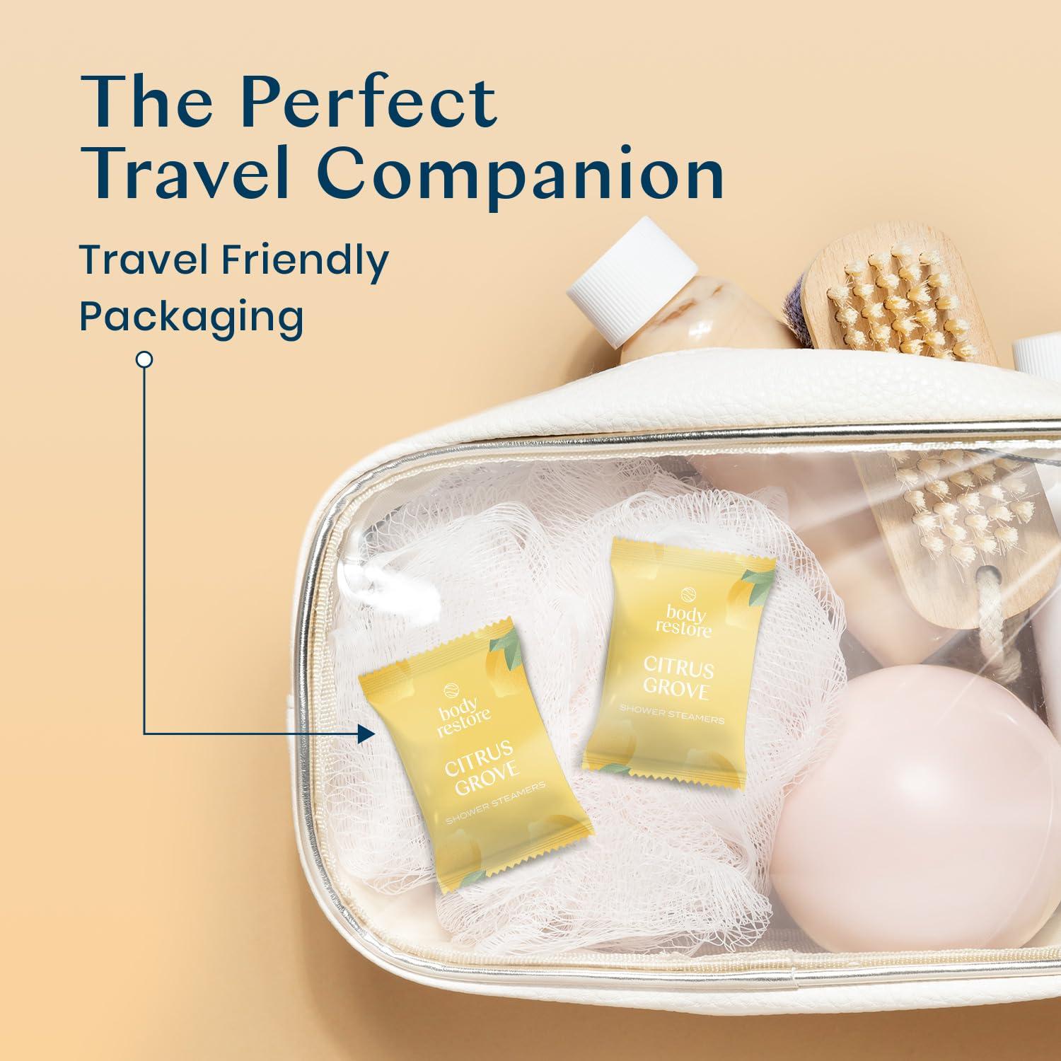 Vaporizadores de Ducha Aromaterapia Body Restore 15 Paquete Cítricos