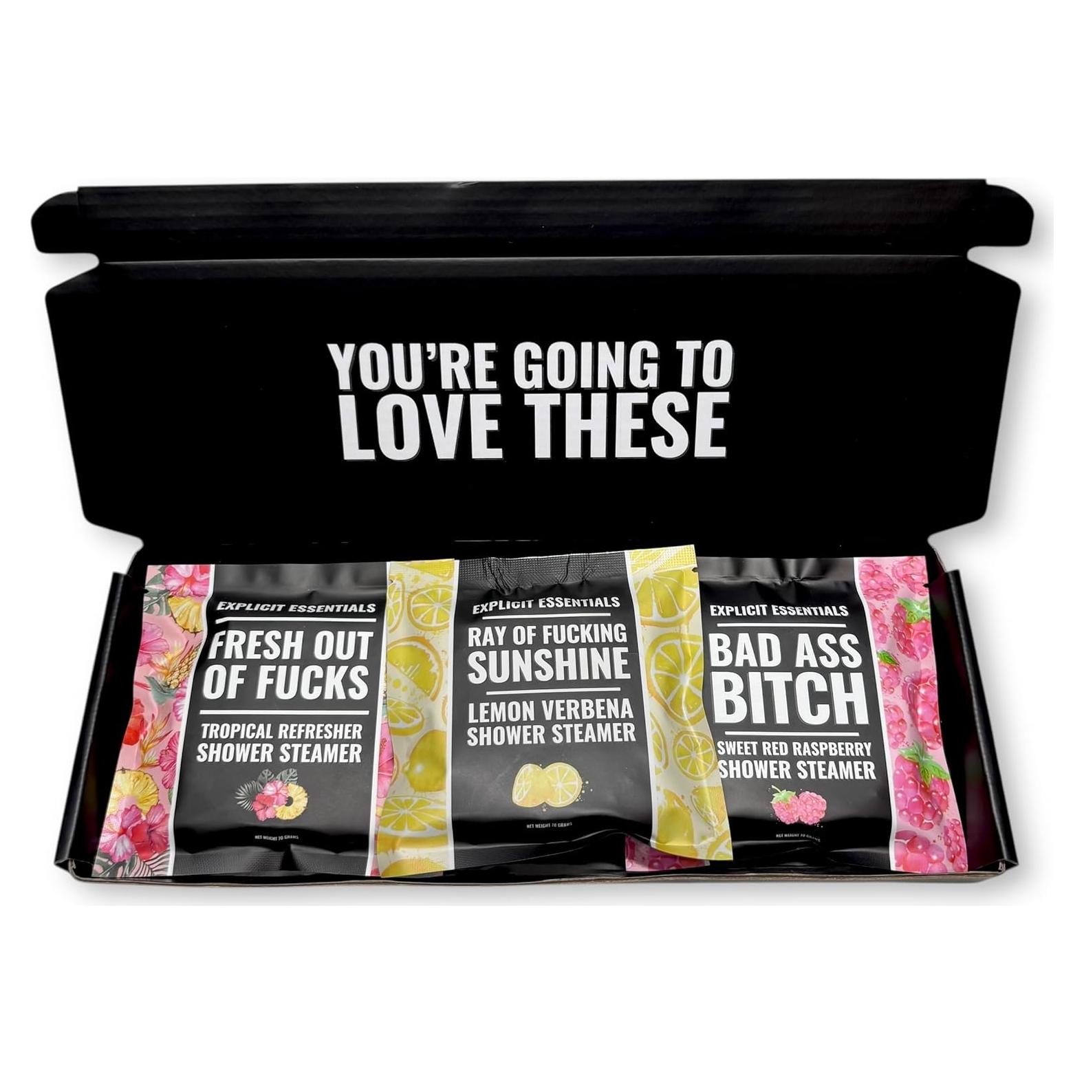 Juego de Vapor de Ducha Aromaterapia Explicit Essentials - 3 Aromas