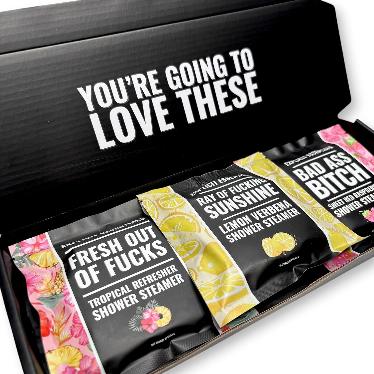 Juego de Vapor de Ducha Aromaterapia Explicit Essentials - 3 Aromas