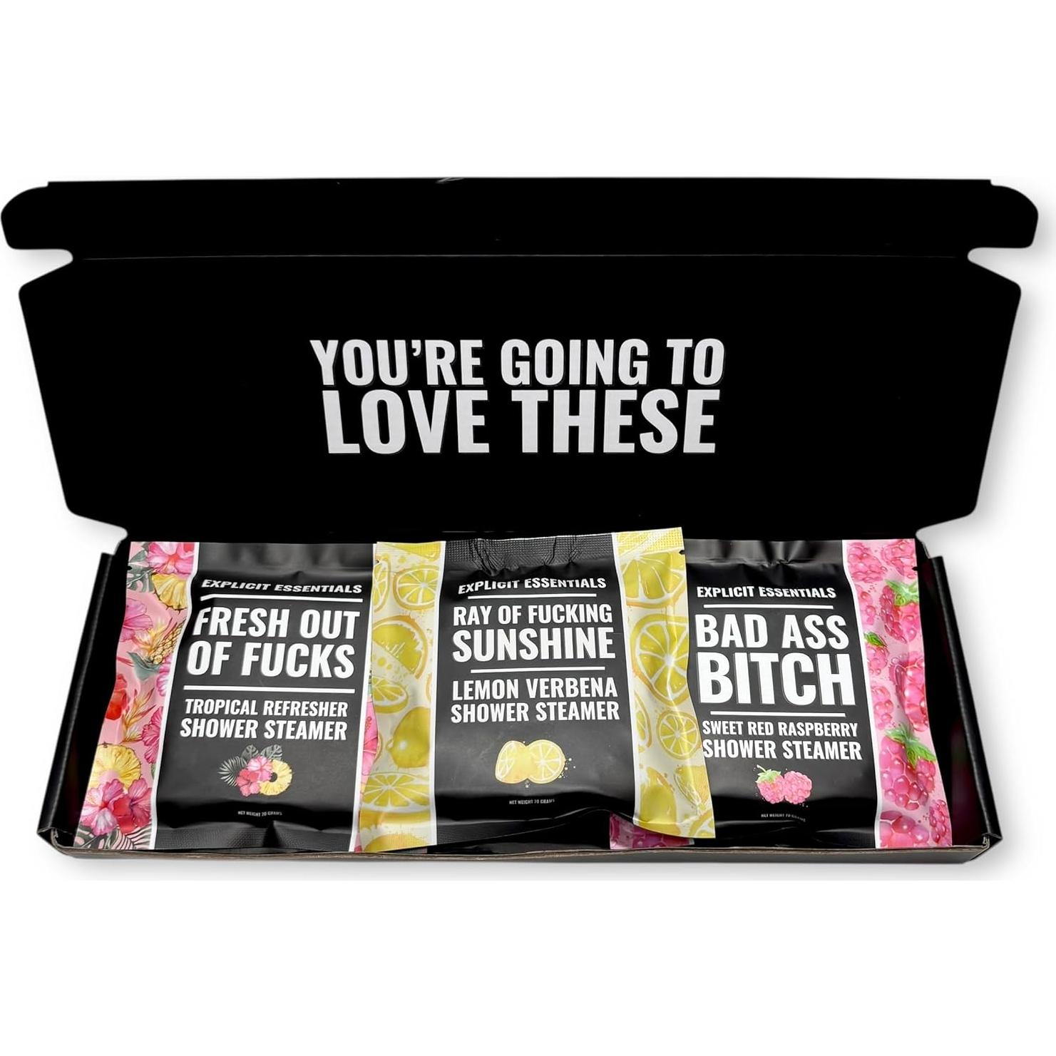 Juego de Vapor de Ducha Aromaterapia Explicit Essentials - 3 Aromas