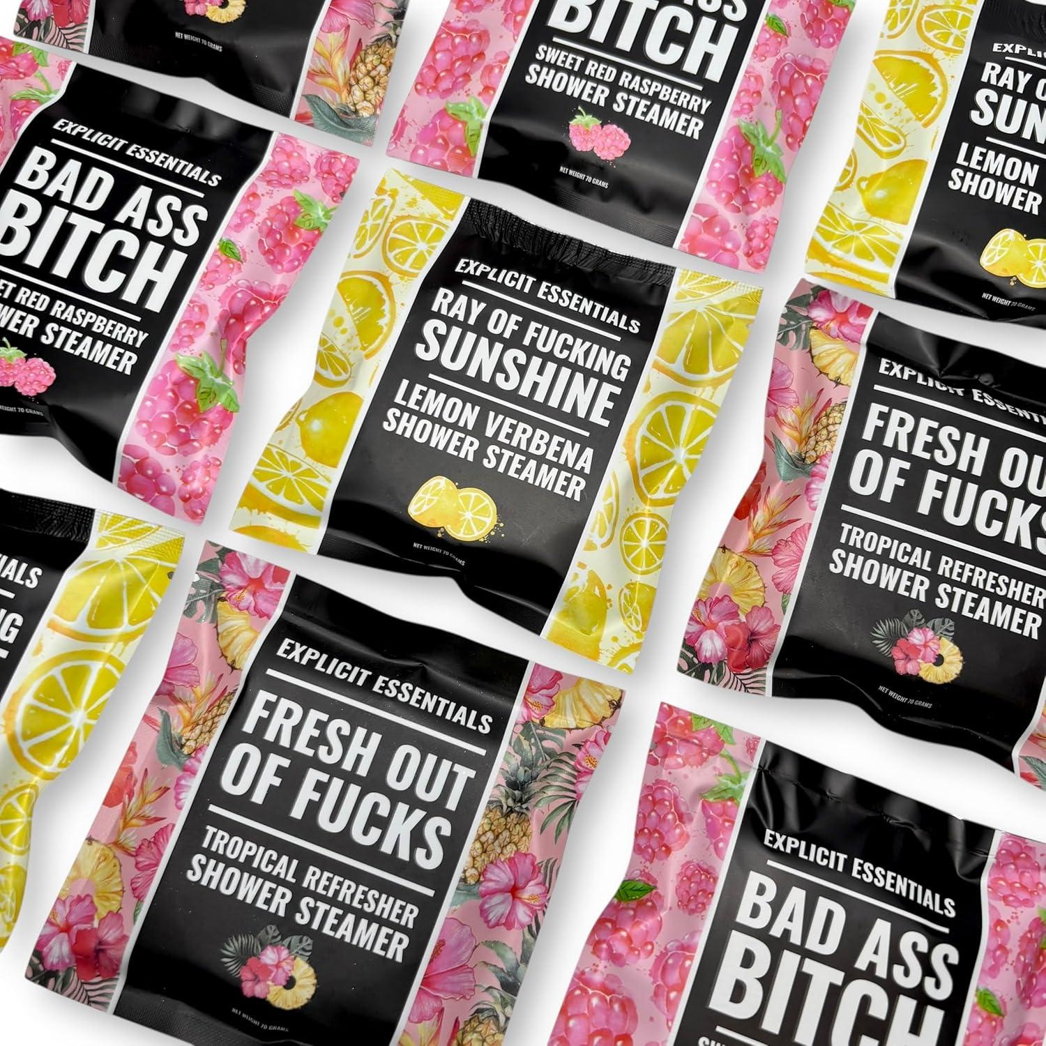 Juego de Vapor de Ducha Aromaterapia Explicit Essentials - 3 Aromas