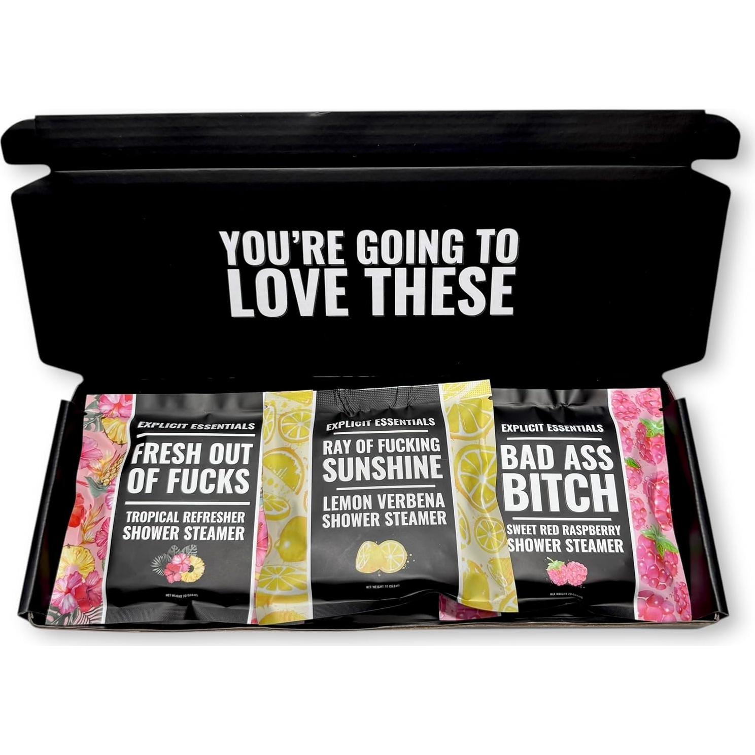 Juego de Vapor de Ducha Aromaterapia Explicit Essentials - 3 Aromas