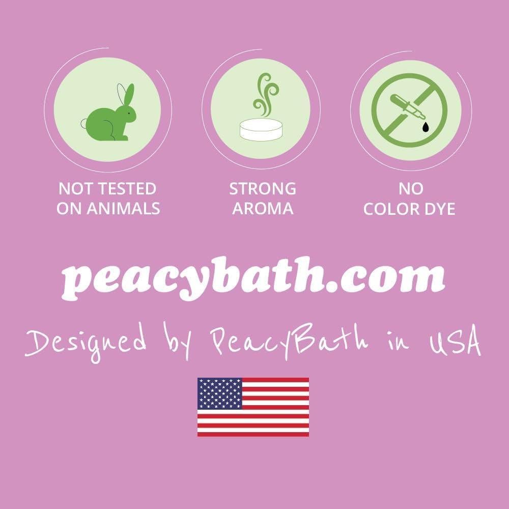 Pastillas de Vapor de Ducha Eucalipto PeacyBath - 24 Unidades