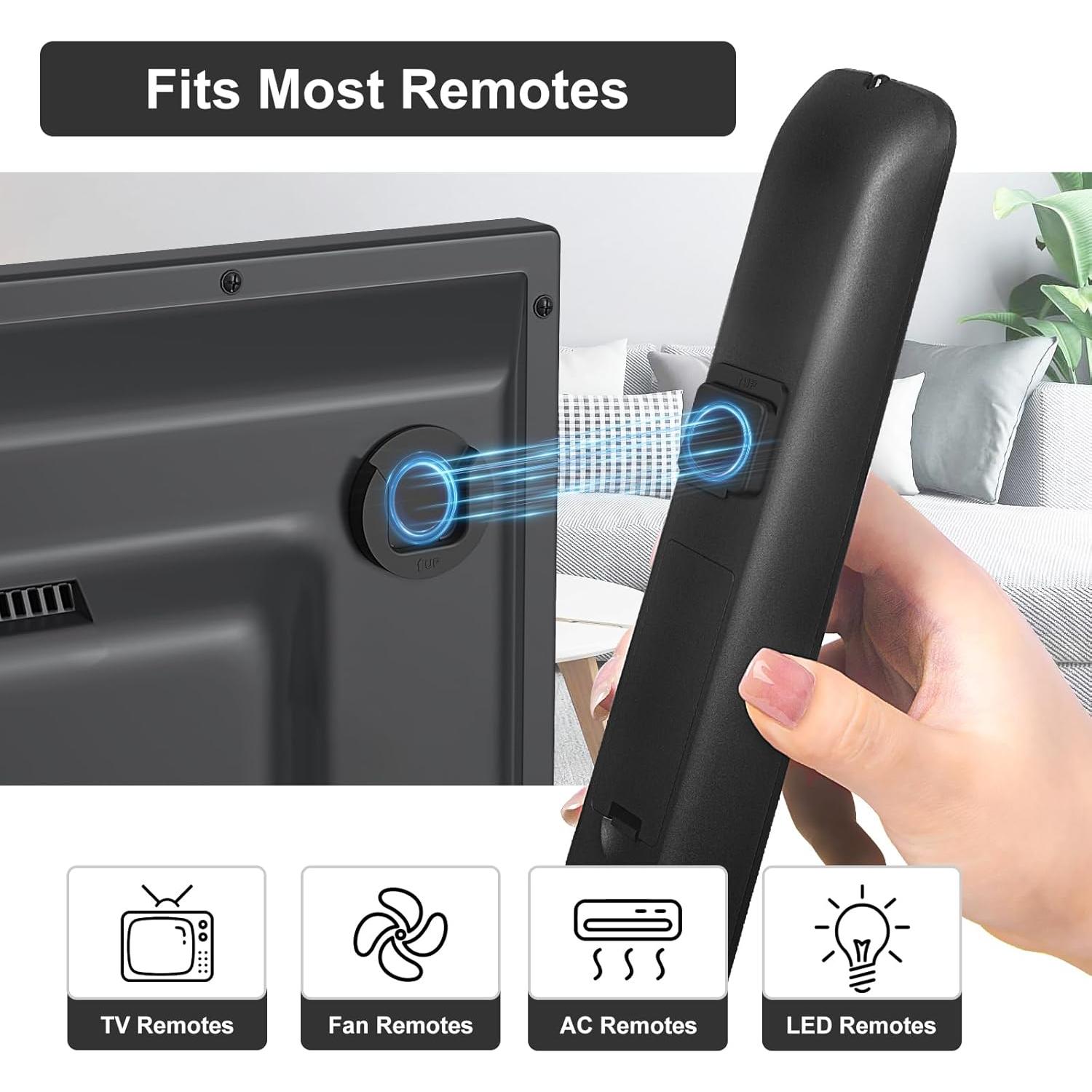 Soporte Magnético para Control Remoto YYILIS - 4 Piezas Negro