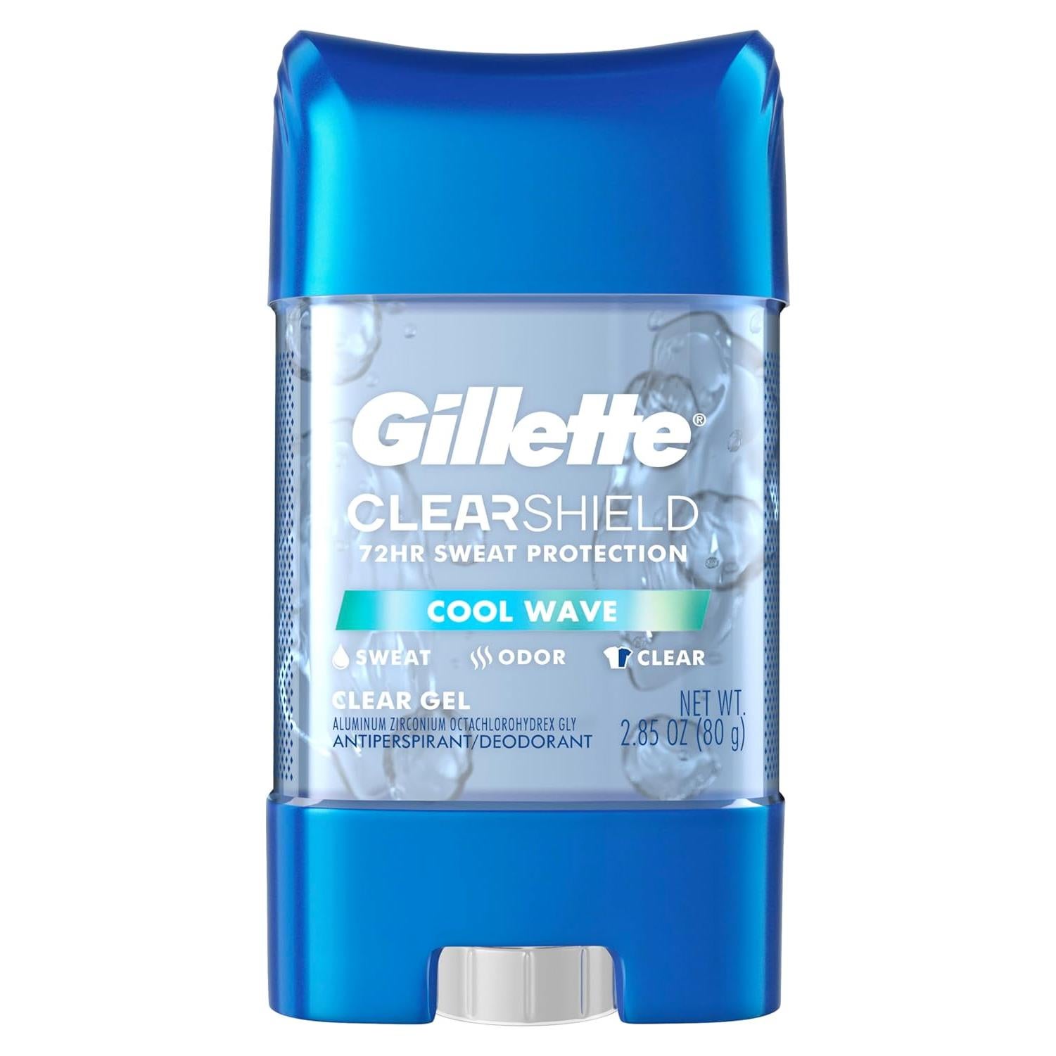 Desodorante Gel Transparente Gillette 80.5 g - 72 Horas Protección