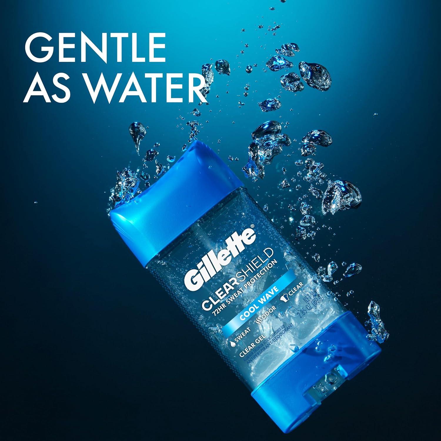 Desodorante Gel Transparente Gillette 80.5 g - 72 Horas Protección