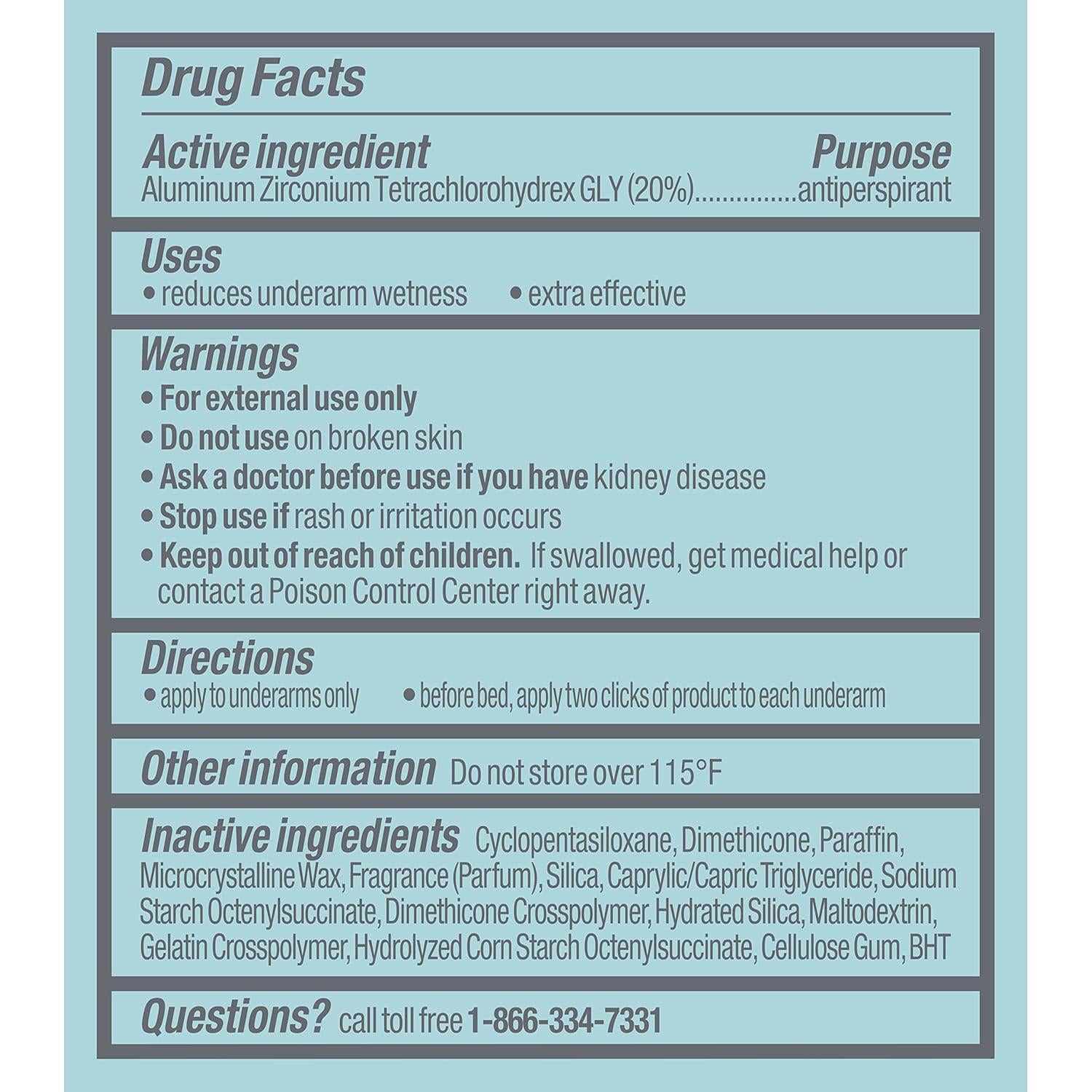 Desodorante Antitranspirante Degree Clínico 72 Horas 48.2 g