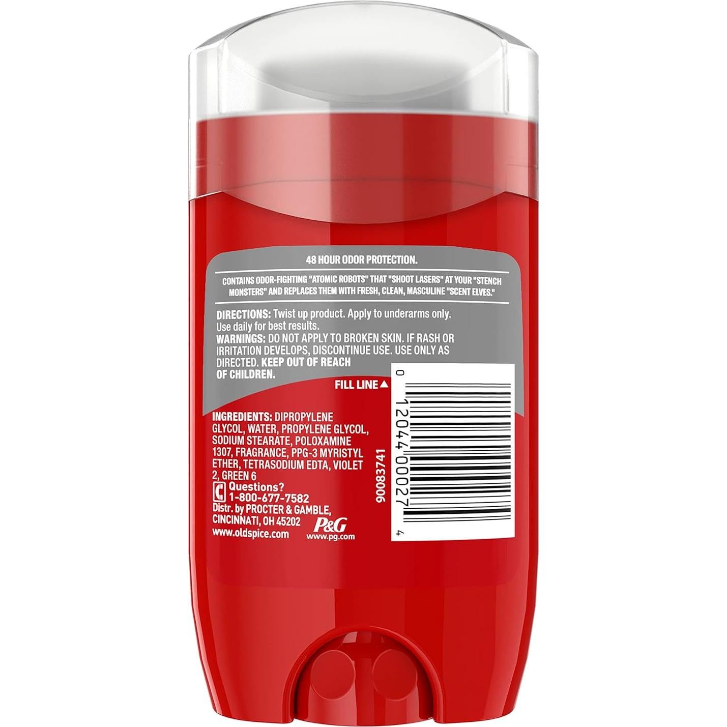 Desodorante Old Spice Sin Aluminio 113 g Aroma Deportivo Puro