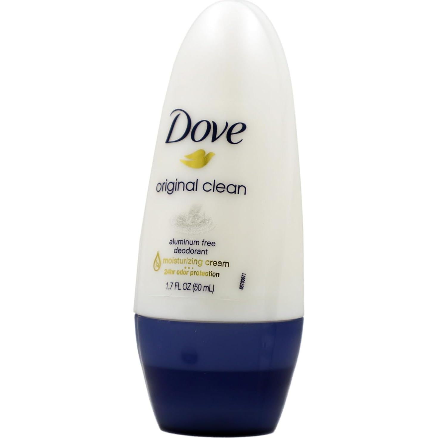 Desodorante Roll On Dove Original Clean 4x50ml Libre de Aluminio