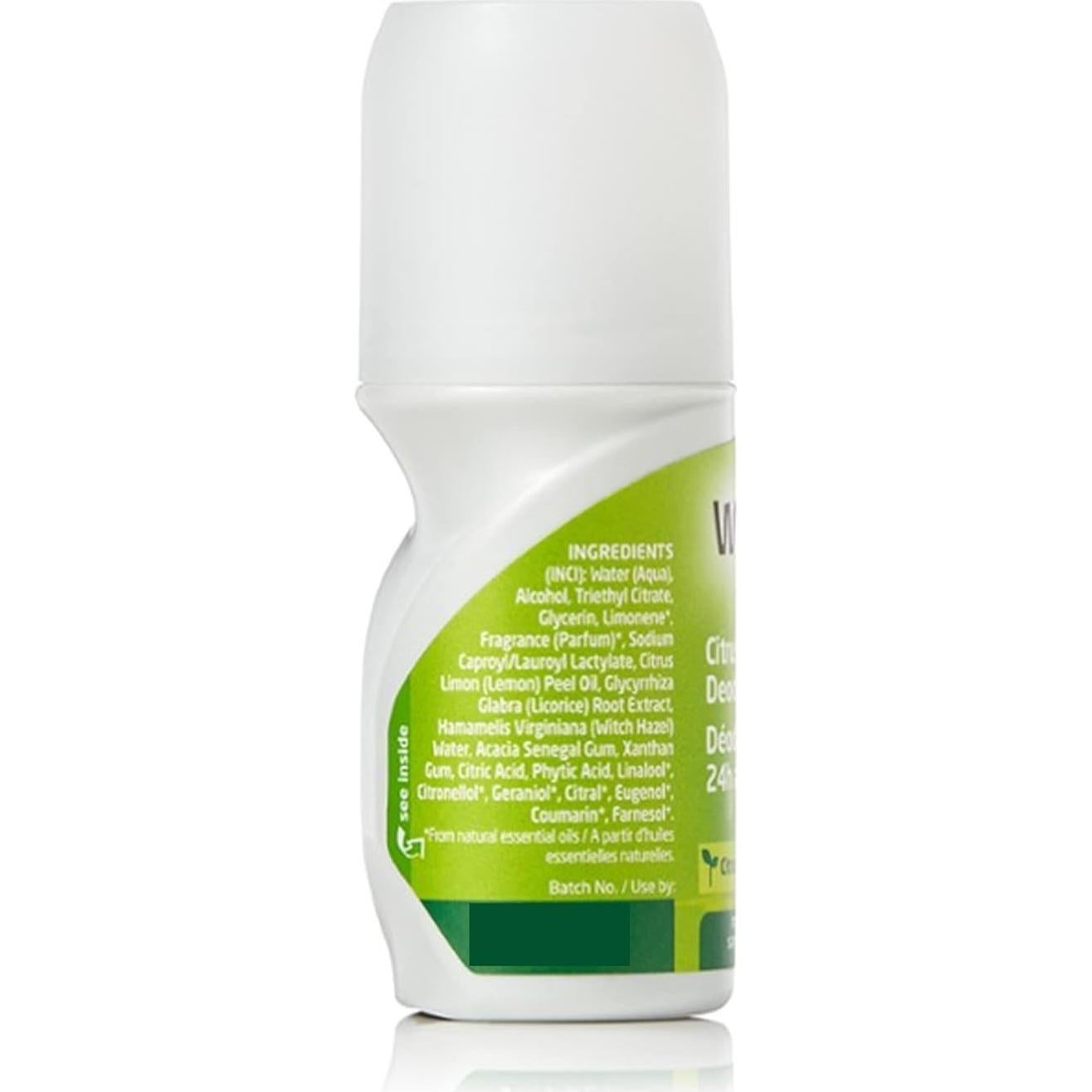 Desodorante Roll-On Weleda 24 Horas Cítrico 50 ml
