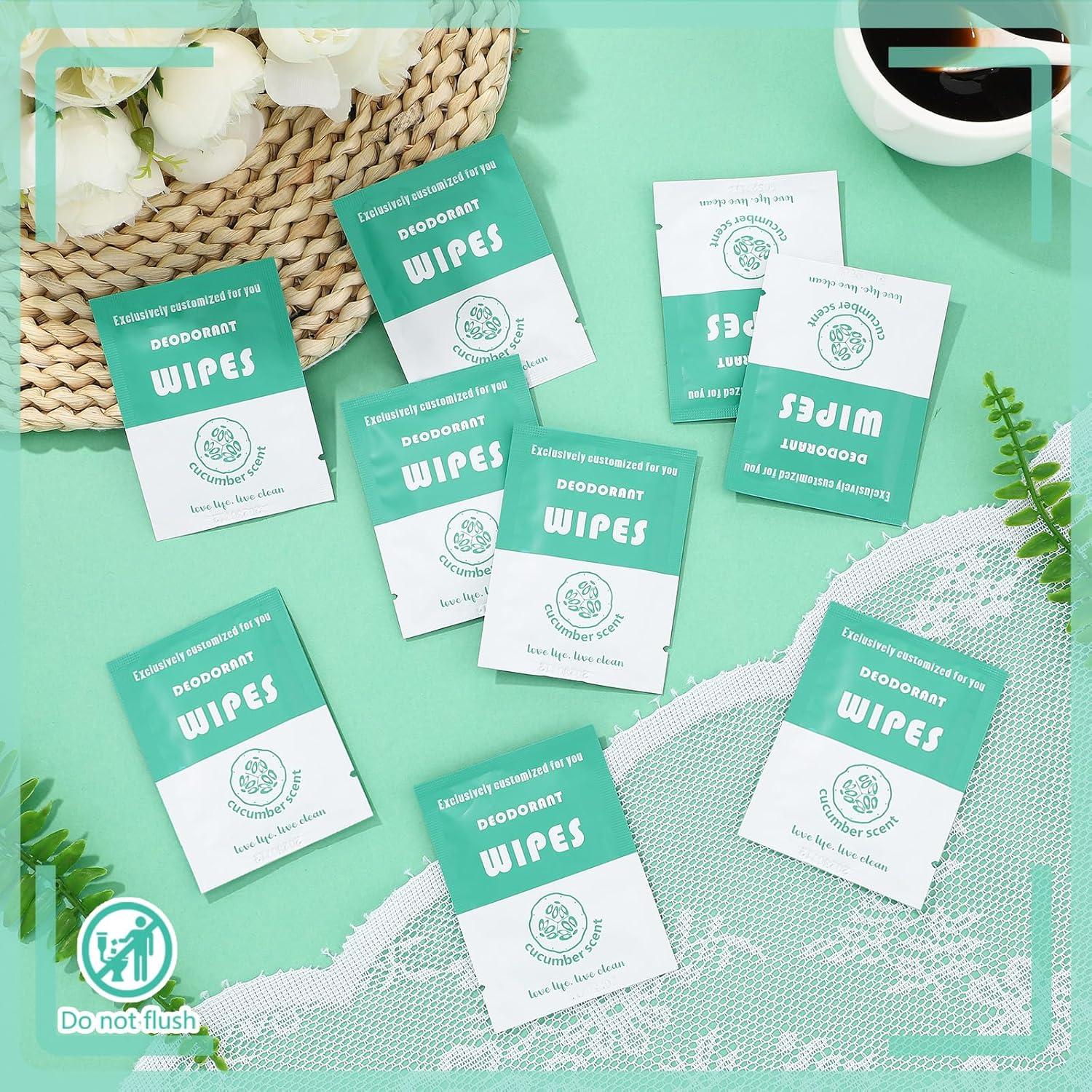 Toallitas Desodorantes Timgle 200 Piezas Viaje Verde