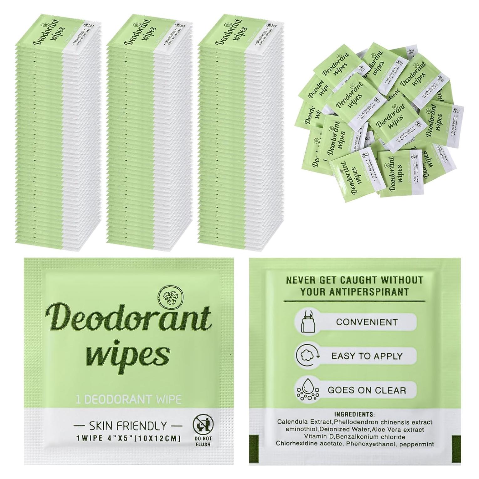 Toallitas Desodorantes Timgle 100 Pcs Pepino para Axilas