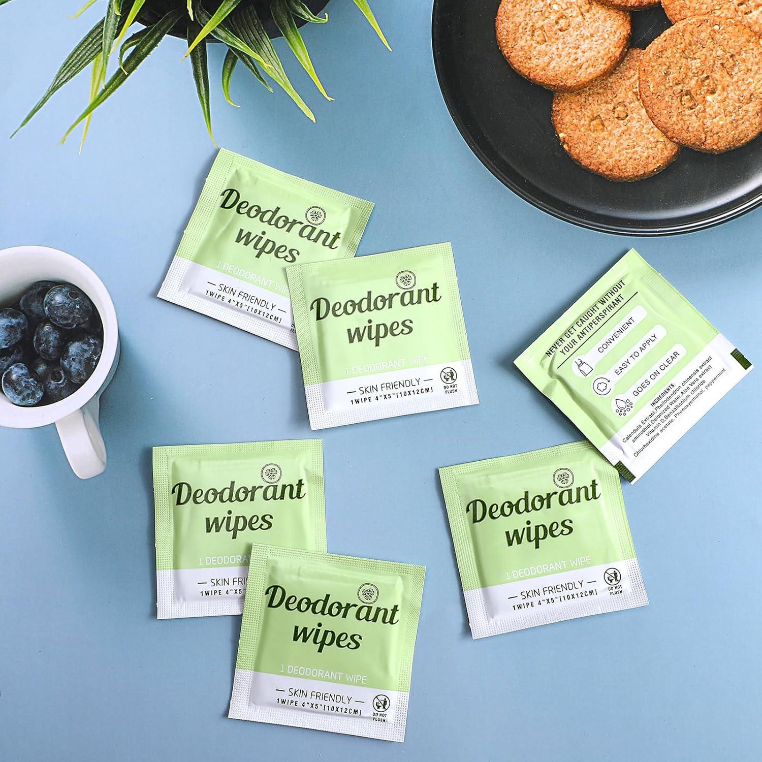 Toallitas Desodorantes Timgle 100 Pcs Pepino para Axilas