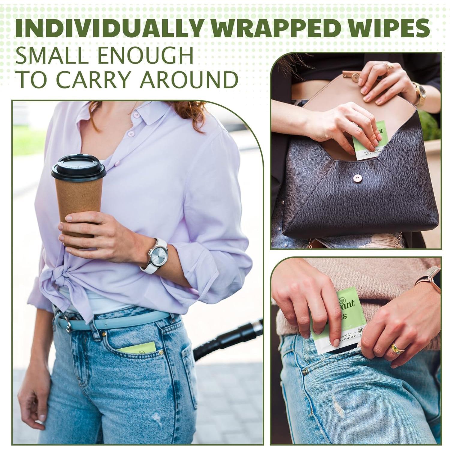 Toallitas Desodorantes Timgle 100 Pcs Pepino para Axilas