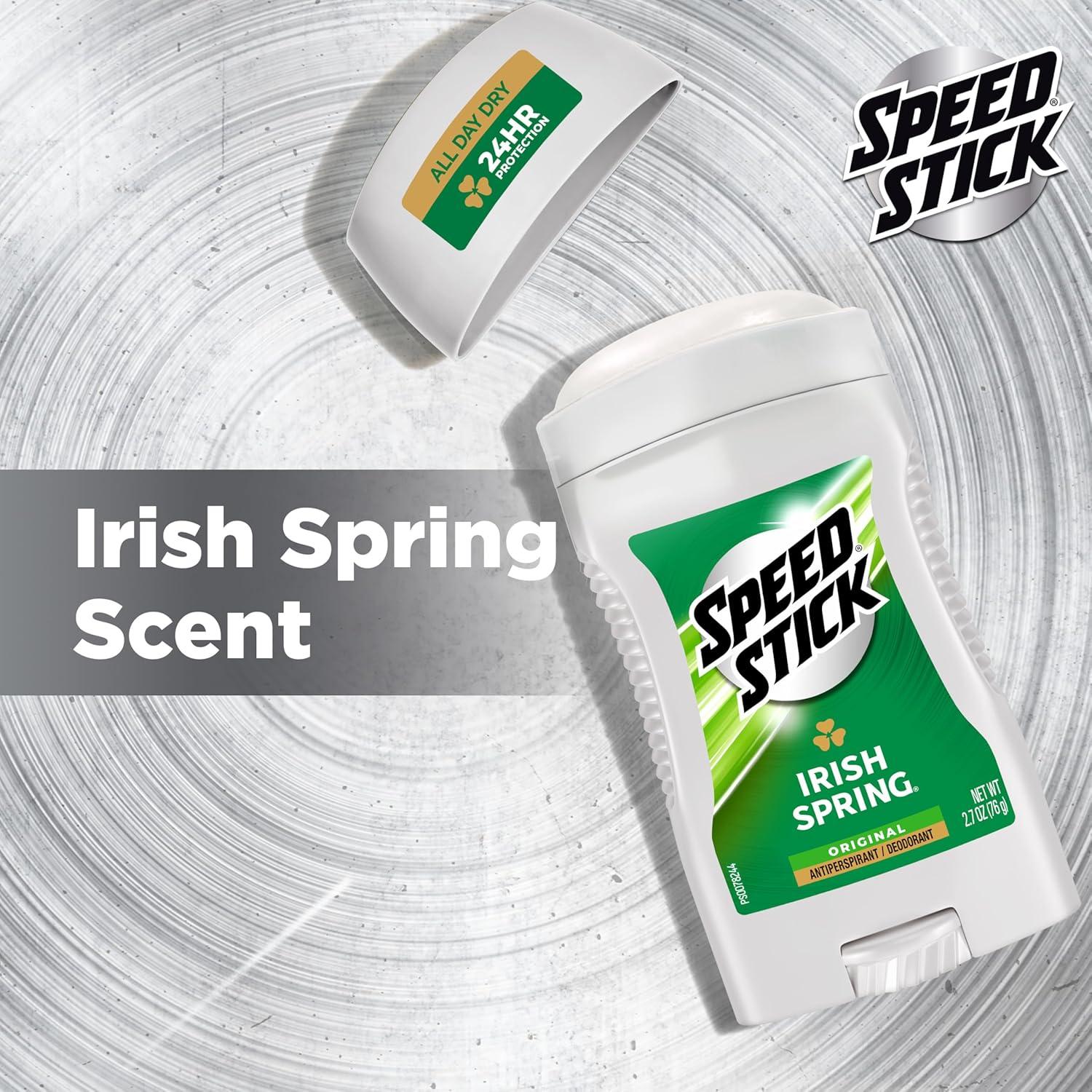 Desodorante Antitranspirante Speed Stick Irish Spring 4x85g