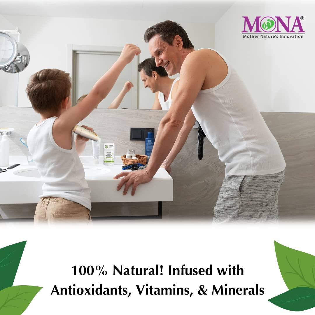 Desodorante Natural para Niños MONA Brands - 4-Pack Viaje 15g