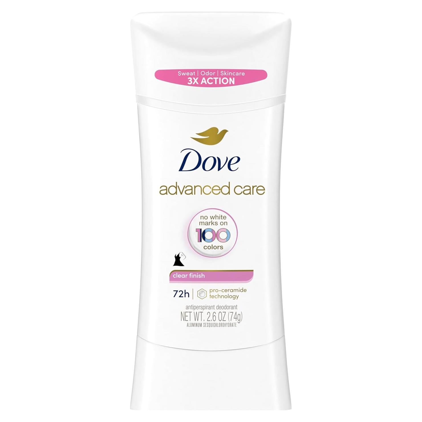 Desodorante Antitranspirante Dove Cuidado Avanzado 74 g