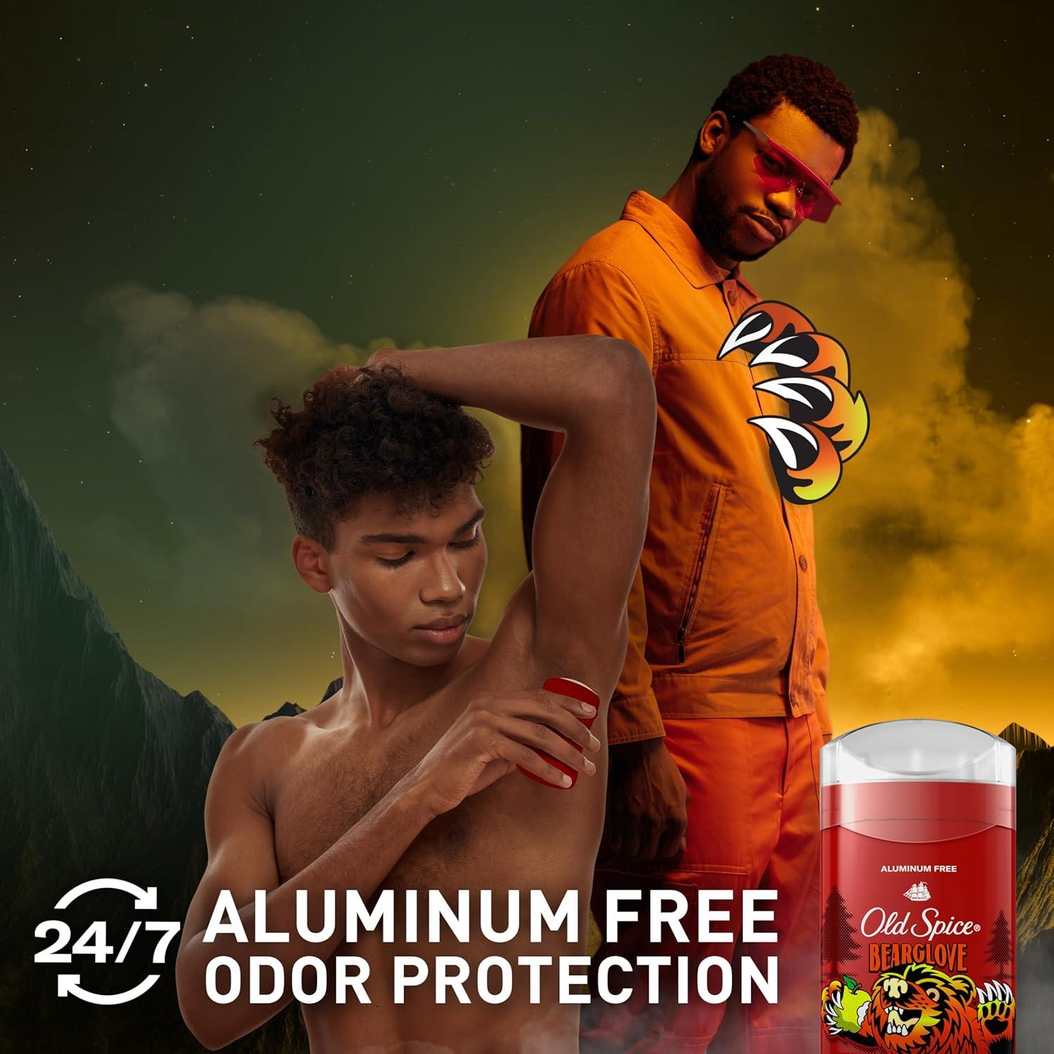 Desodorante Old Spice Bearglove 85 g - Sin Aluminio, 24/7