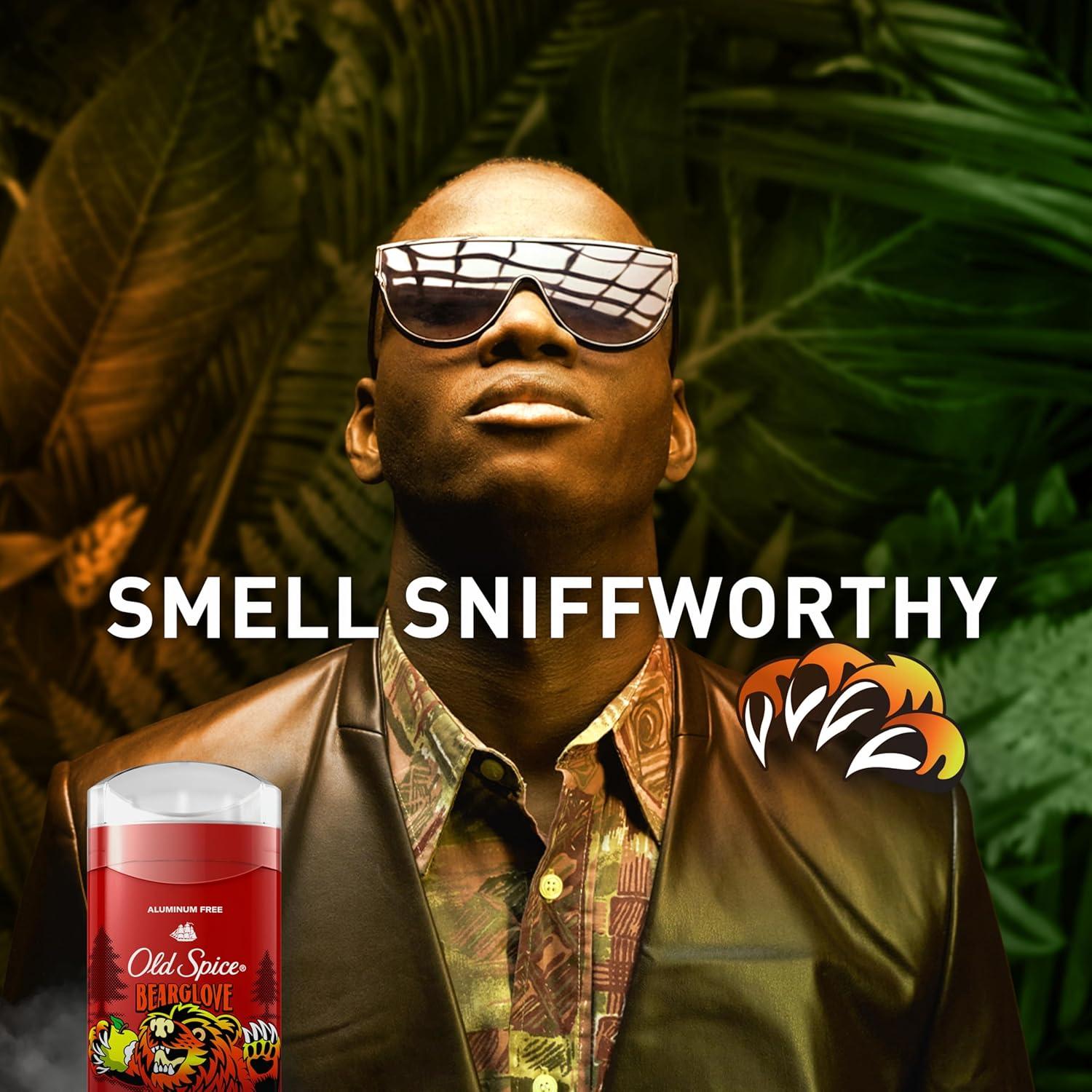 Desodorante Old Spice Bearglove 85 g - Sin Aluminio, 24/7