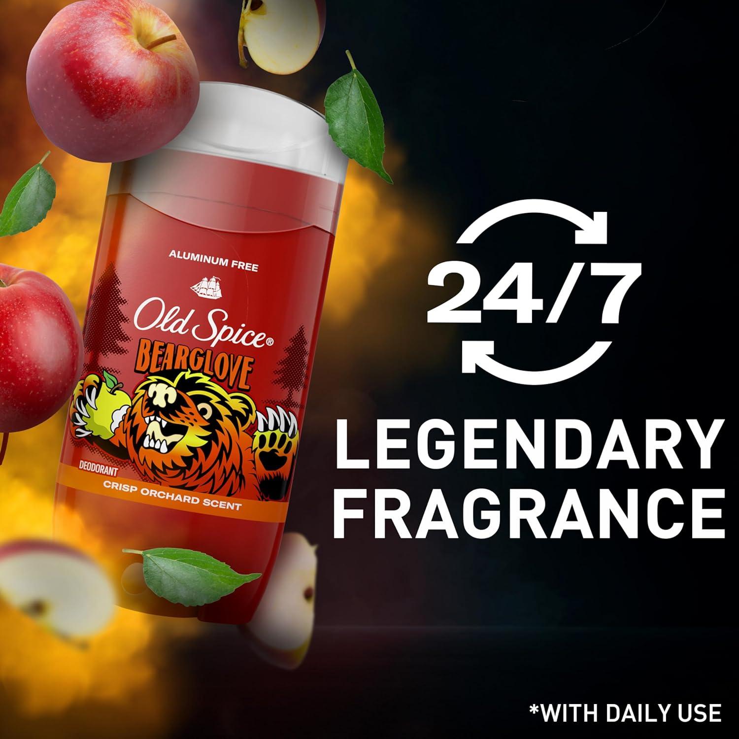 Desodorante Old Spice Bearglove 85 g - Sin Aluminio, 24/7