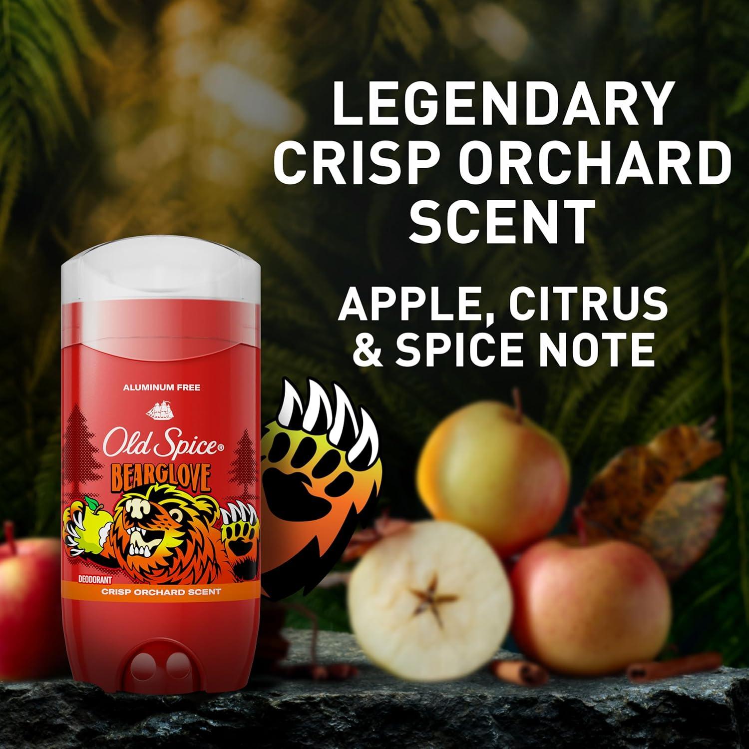 Desodorante Old Spice Bearglove 85 g - Sin Aluminio, 24/7