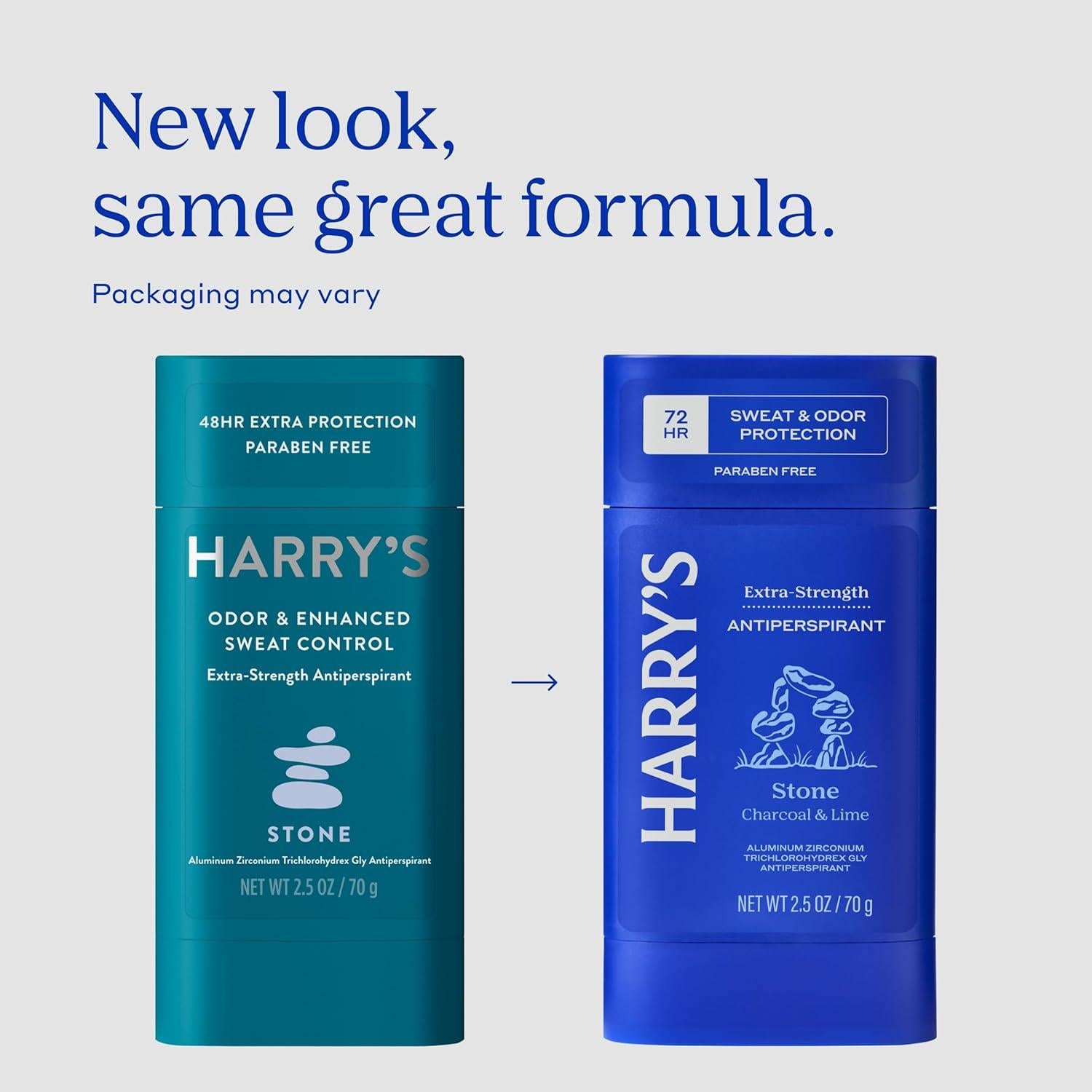 Desodorante Antitranspirante Harry's Extra Fuerte 3 Fragancias 226.8 g