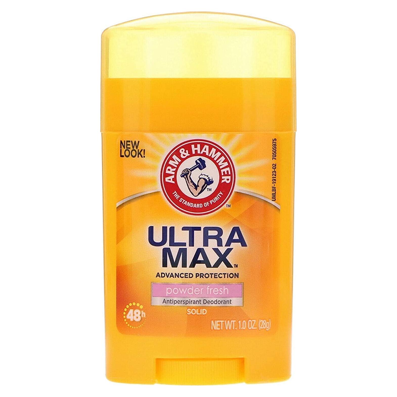 Desodorante Antitranspirante Arm & Hammer Ultra Max 28.35 g x3
