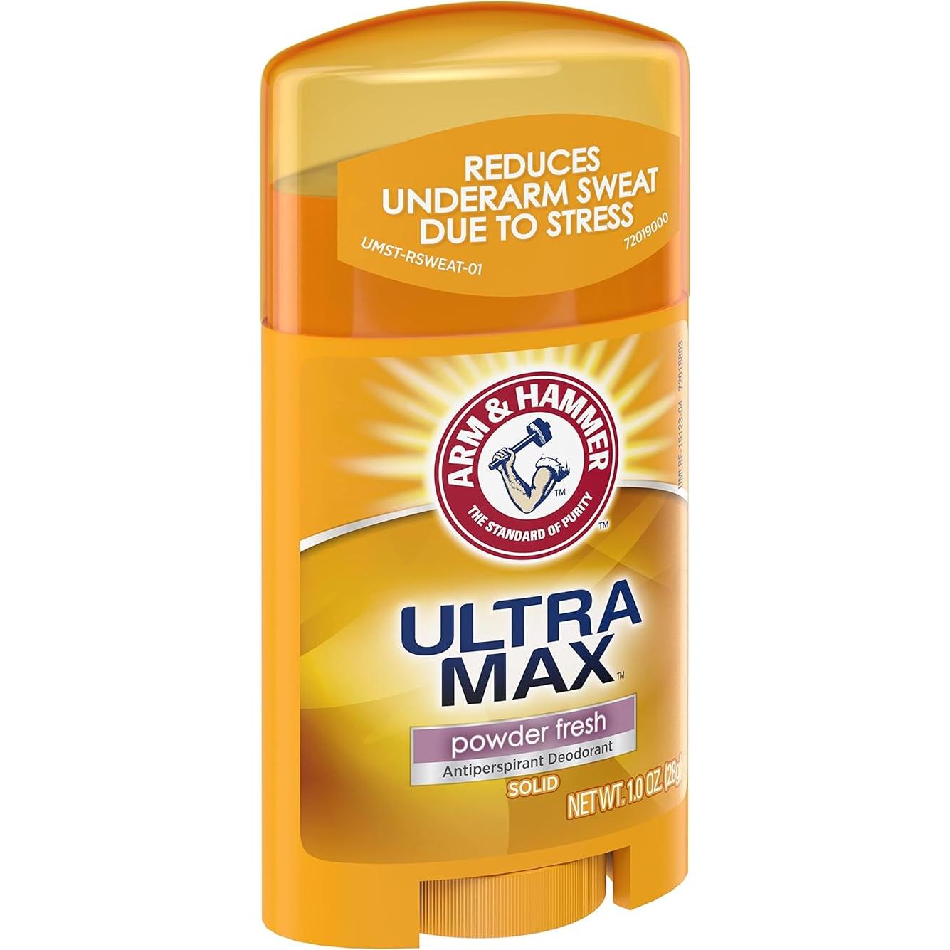 Desodorante Antitranspirante Arm & Hammer Ultra Max 28.35 g x3